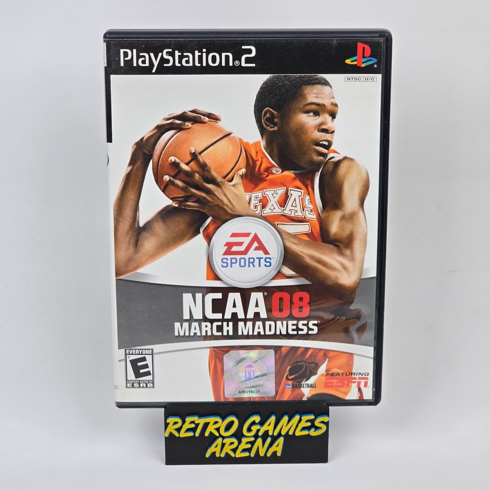 NCAA March Madness 08 (PlayStation 2 PS2) Case & Disc