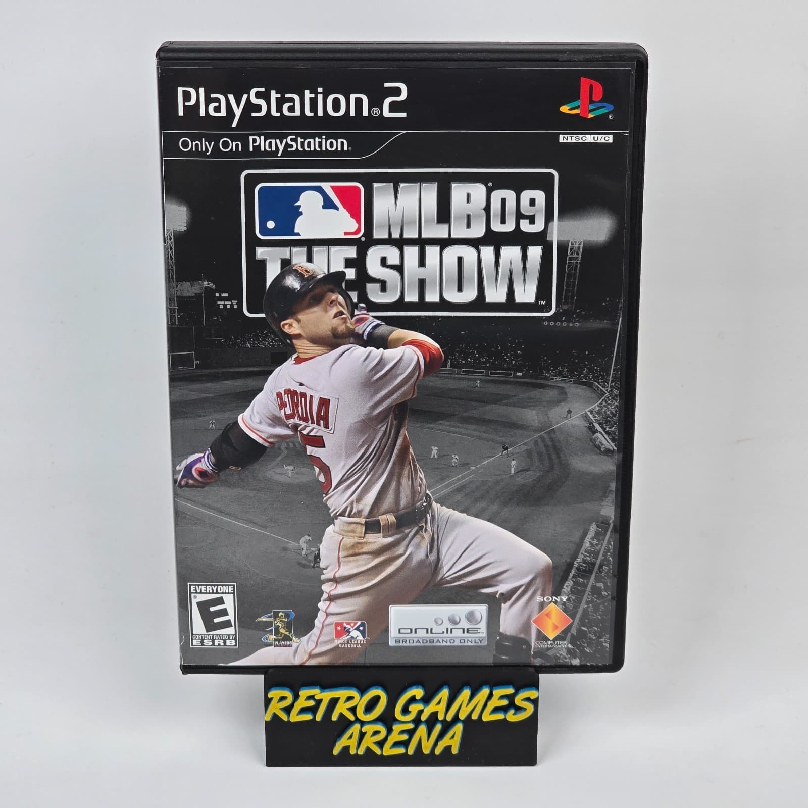 MLB 09 The Show (PlayStation 2 PS2) Case & Disc