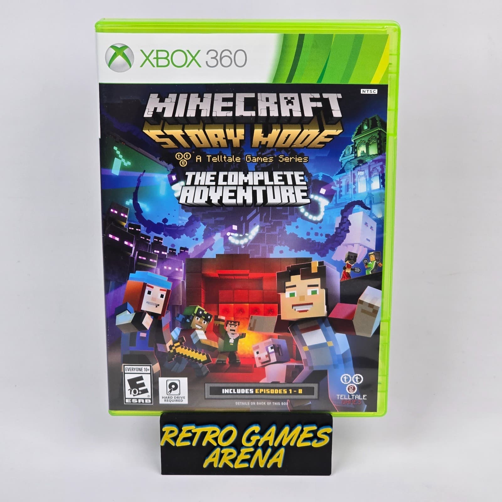 Minecraft: Story Mode - The Complete Adventure (Xbox 360) CIB COMPLETE