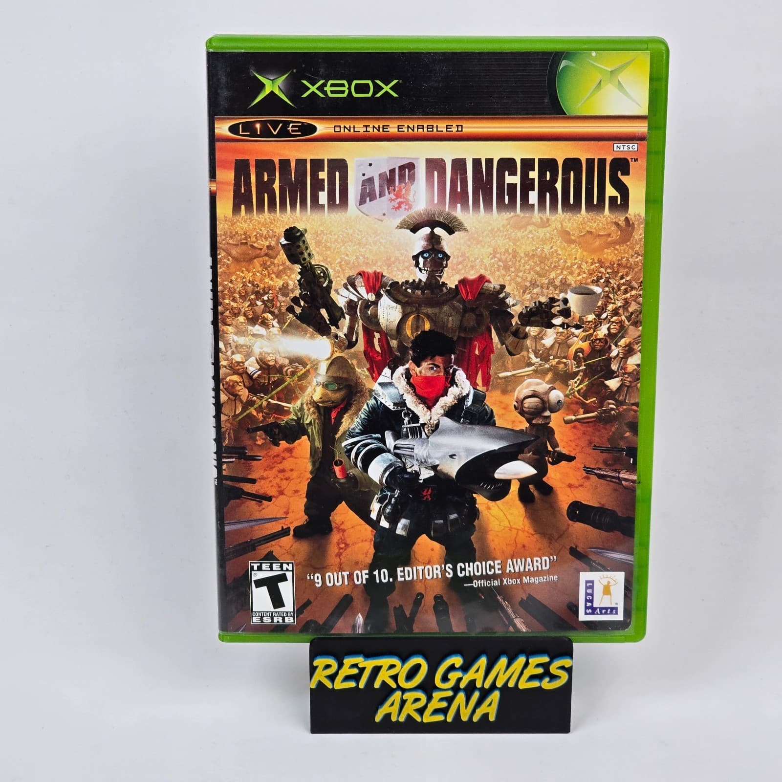 Armed and Dangerous (Original Xbox) CIB COMPLETE