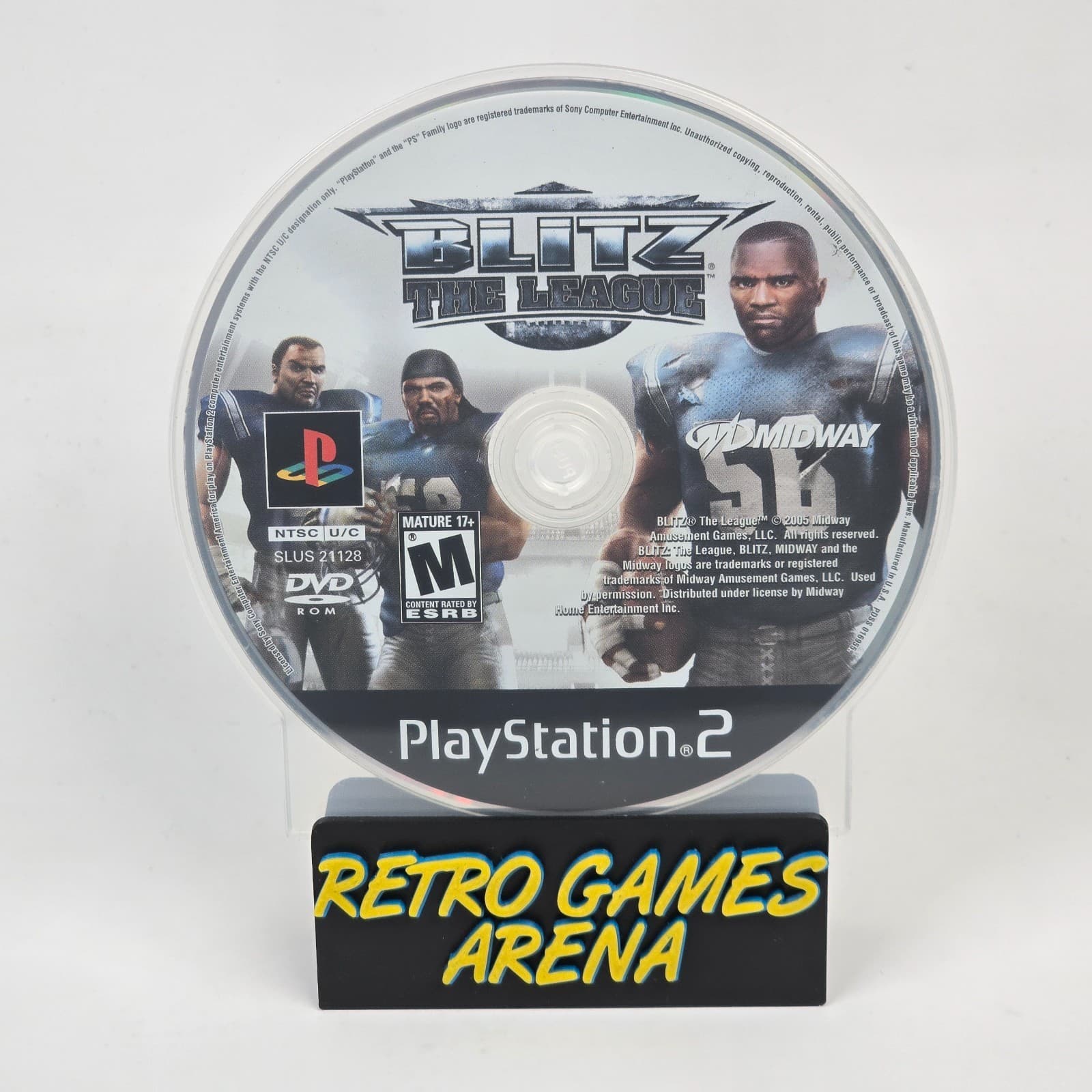 Blitz: The League (PlayStation 2 PS2) Black Label Disc