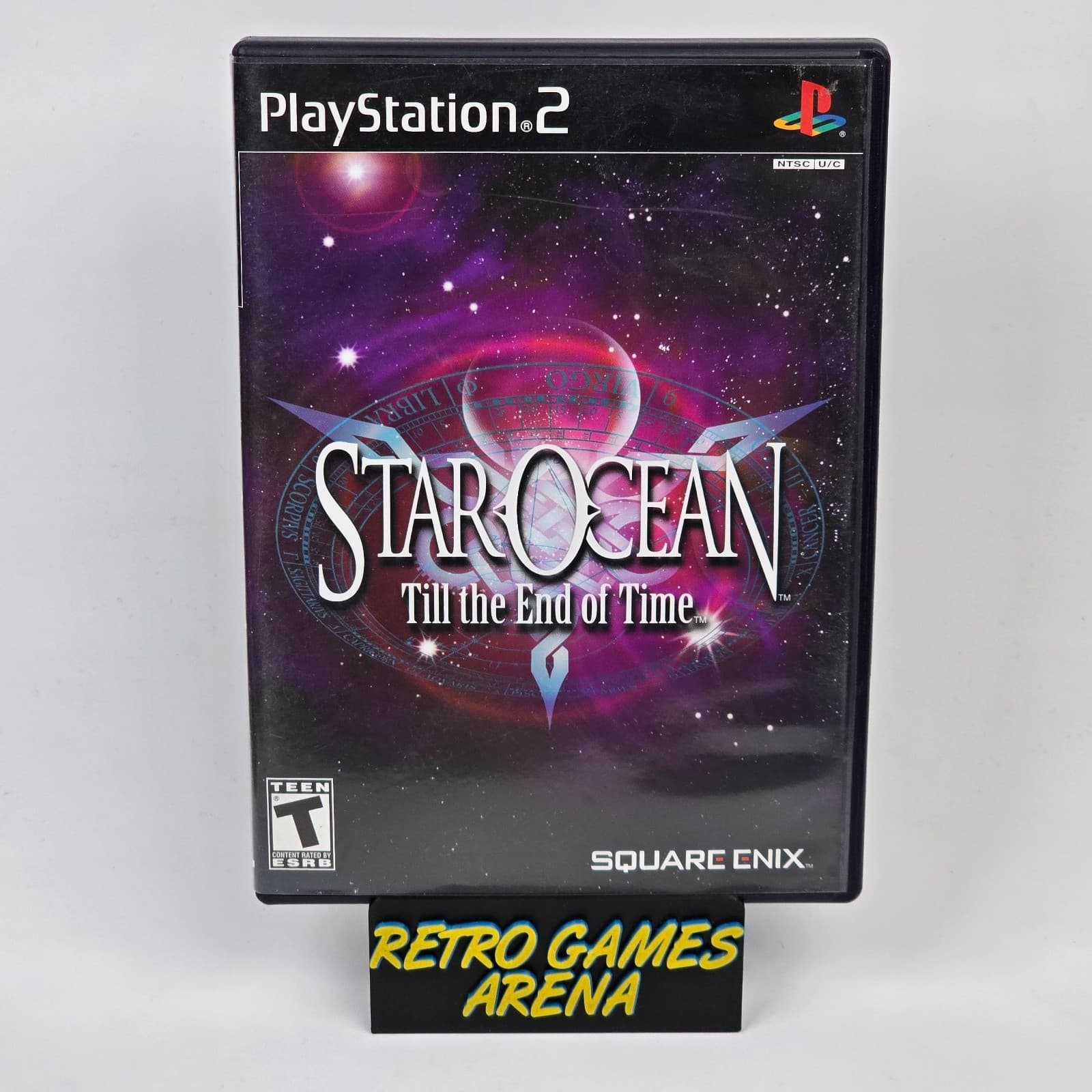 Star Ocean: Till the End of Time (PlayStation 2 PS2) Black Label Case & Discs