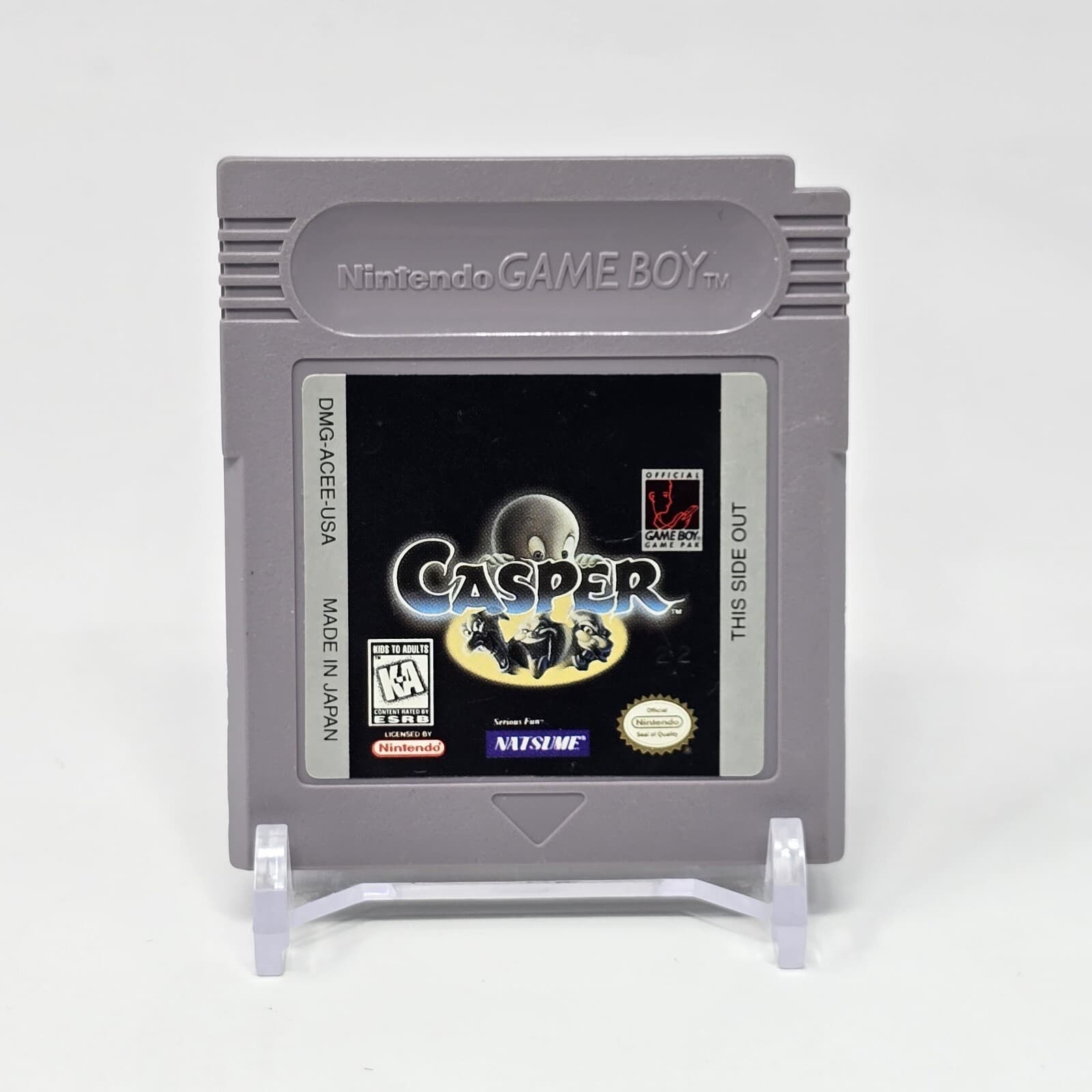 Casper (Nintendo GameBoy) CLEANED & TESTED