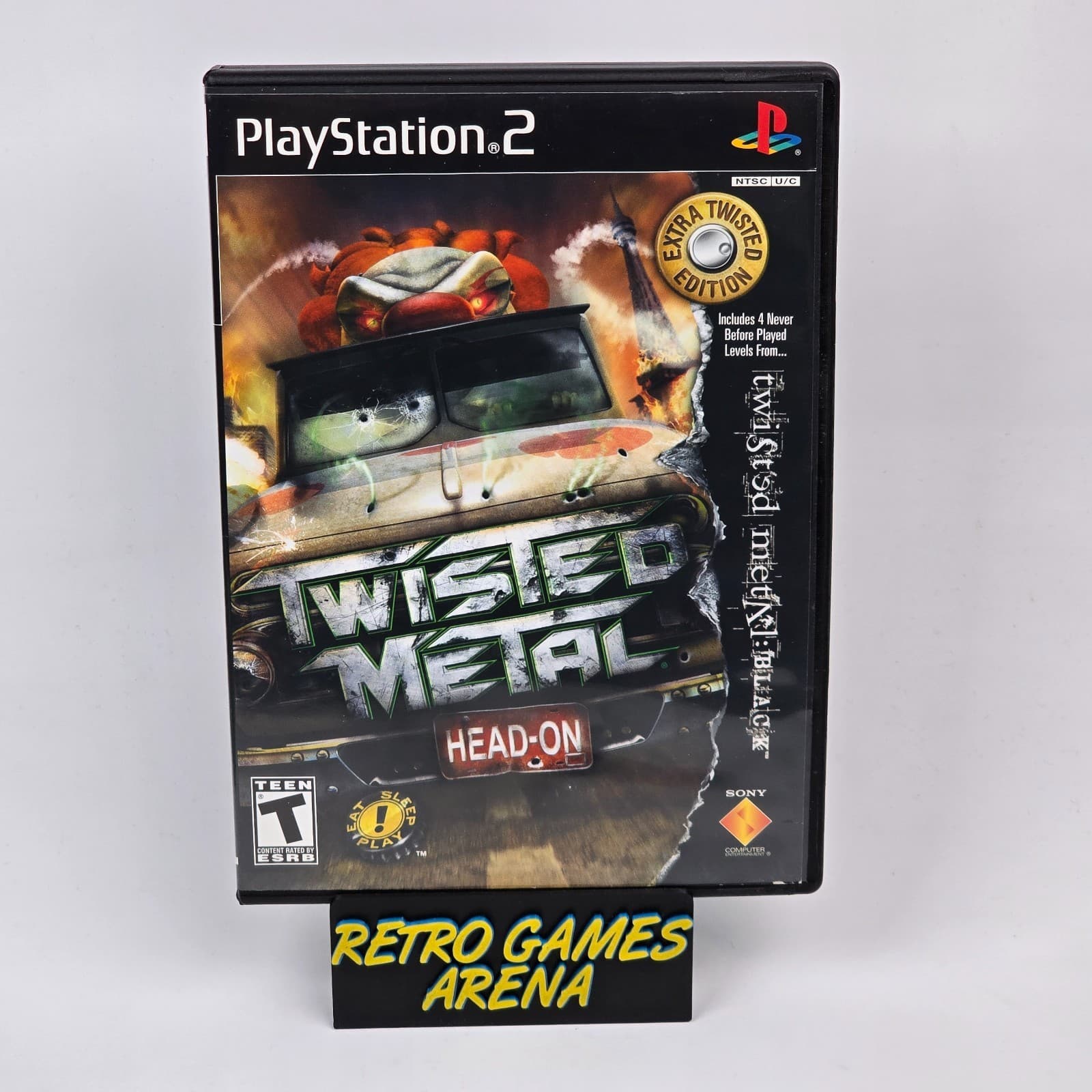 Twisted Metal: Head On - Extra Twisted Edition (PlayStation 2 PS2) Case & Disc