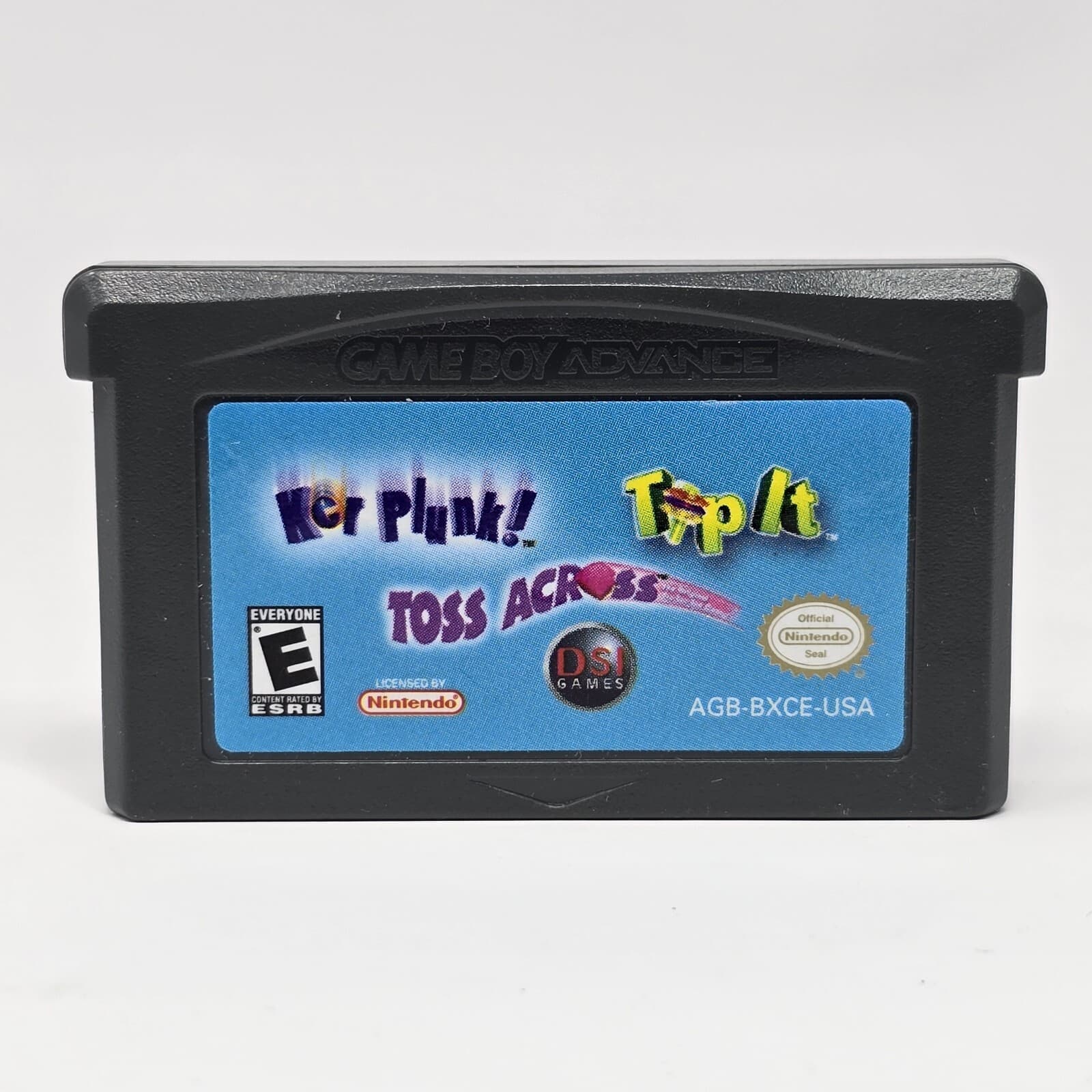 Kerplunk & Toss Across & Tip (GameBoy Advance GBA) CLEANED & TESTED