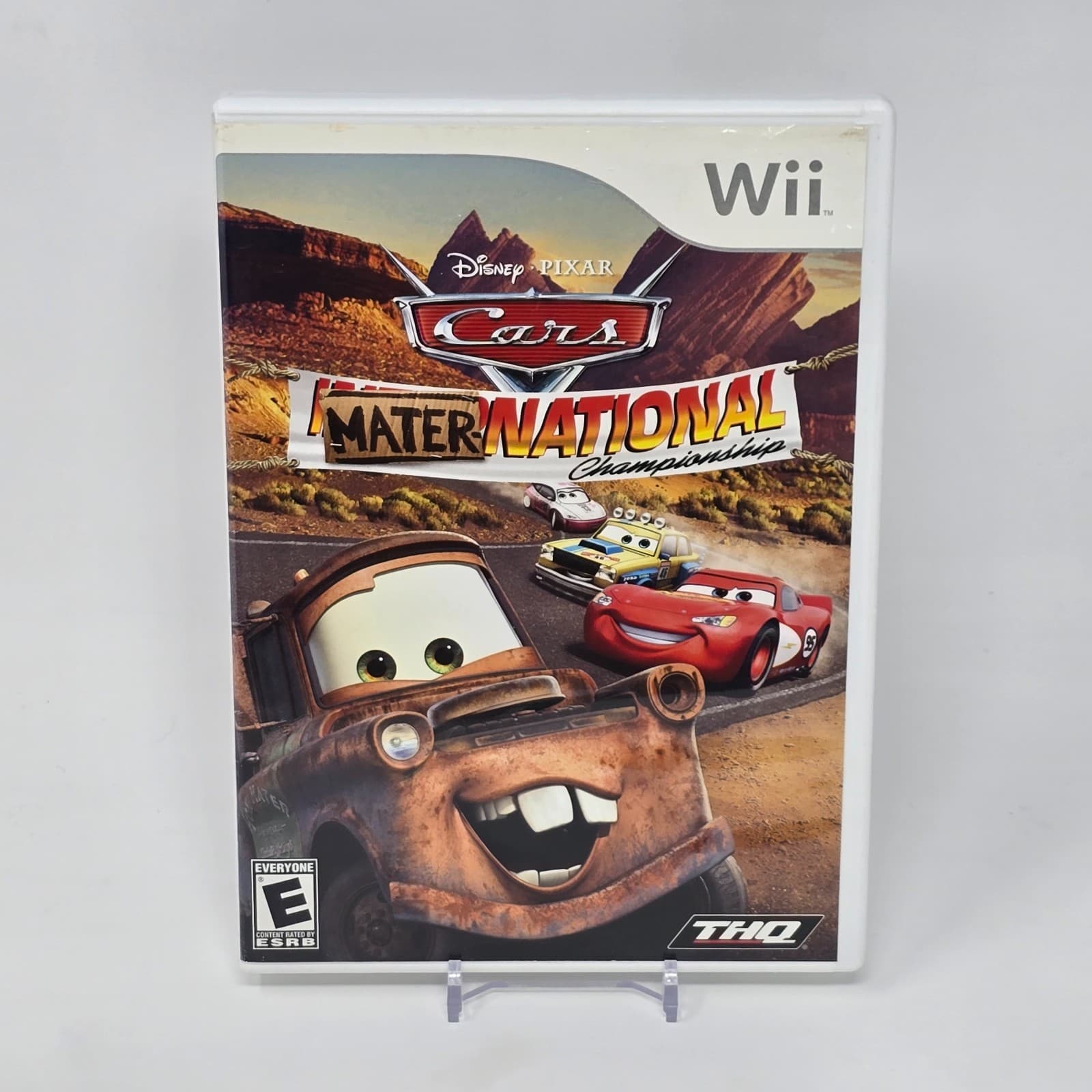 Cars: Mater-National Championship (Nintendo Wii) Case & Disc TESTED
