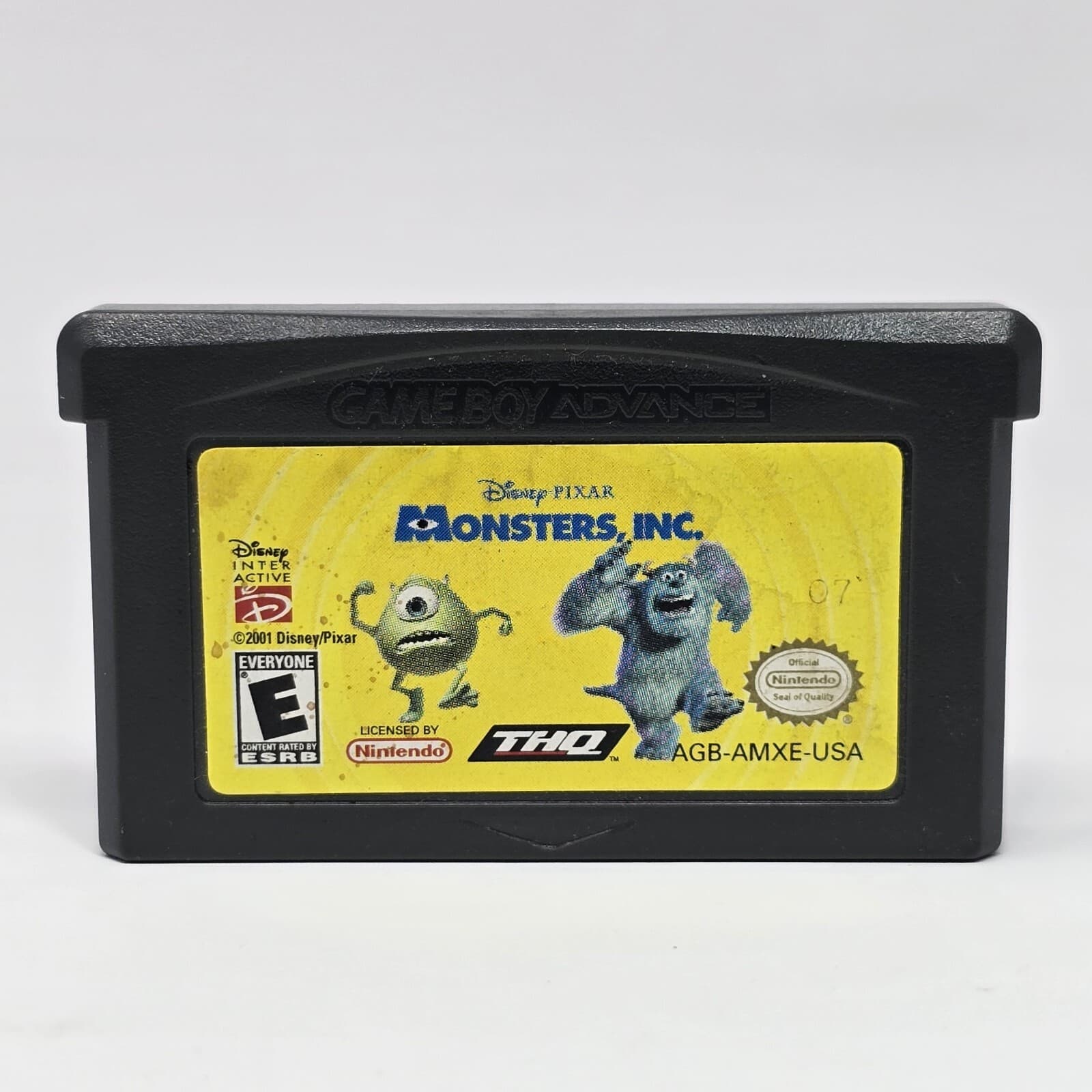 Monsters Inc (GameBoy Advance GBA) CLEANED & TESTED