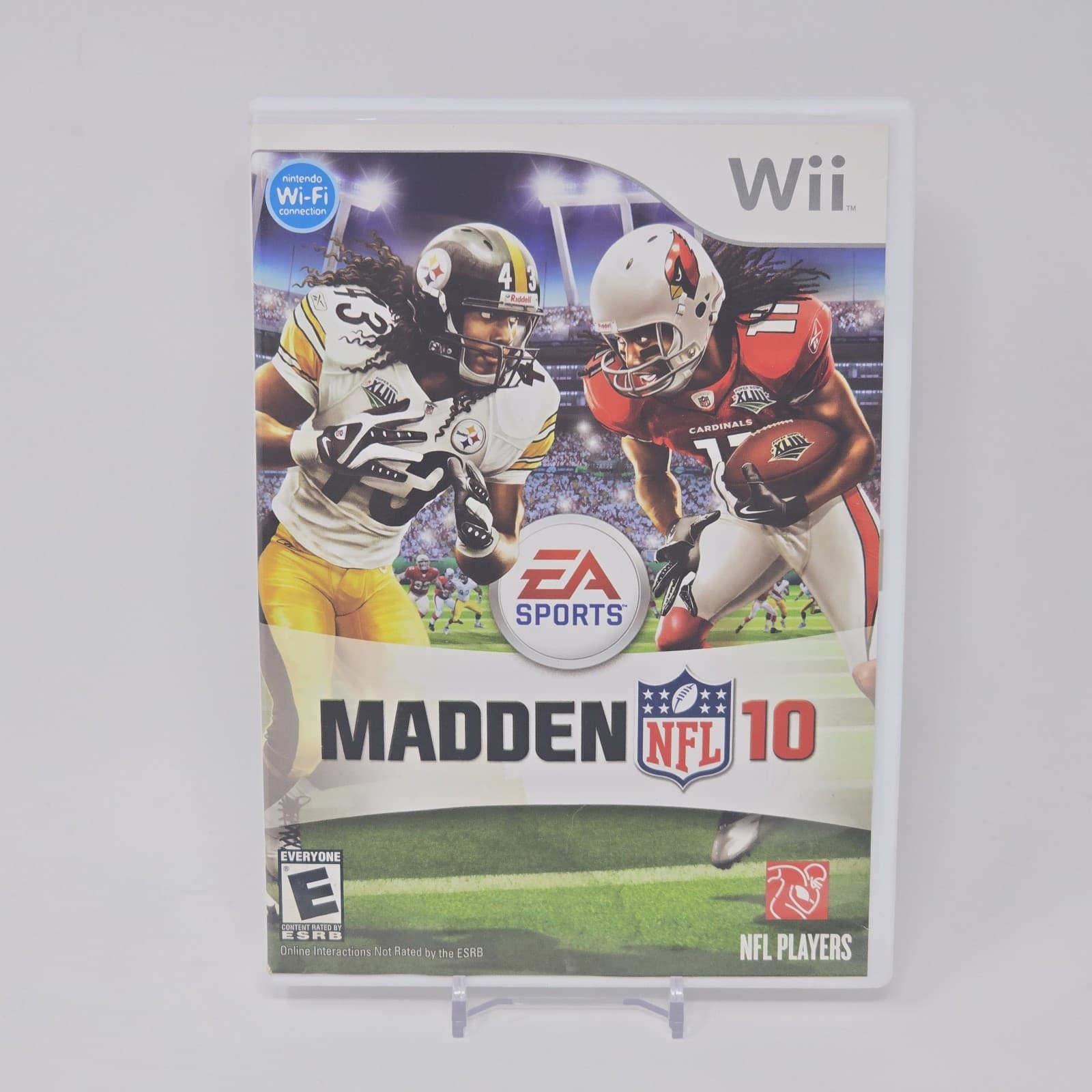 Madden NFL 10 (Nintendo Wii) Case & Disc TESTED