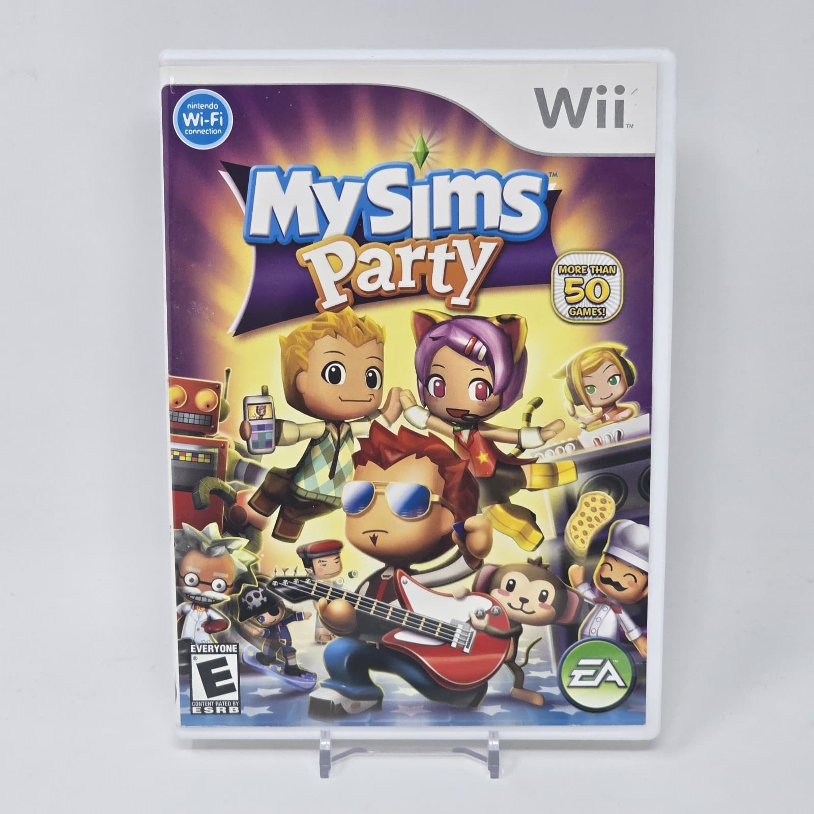 MySims My Sims Party (Nintendo Wii) Case & Disc TESTED
