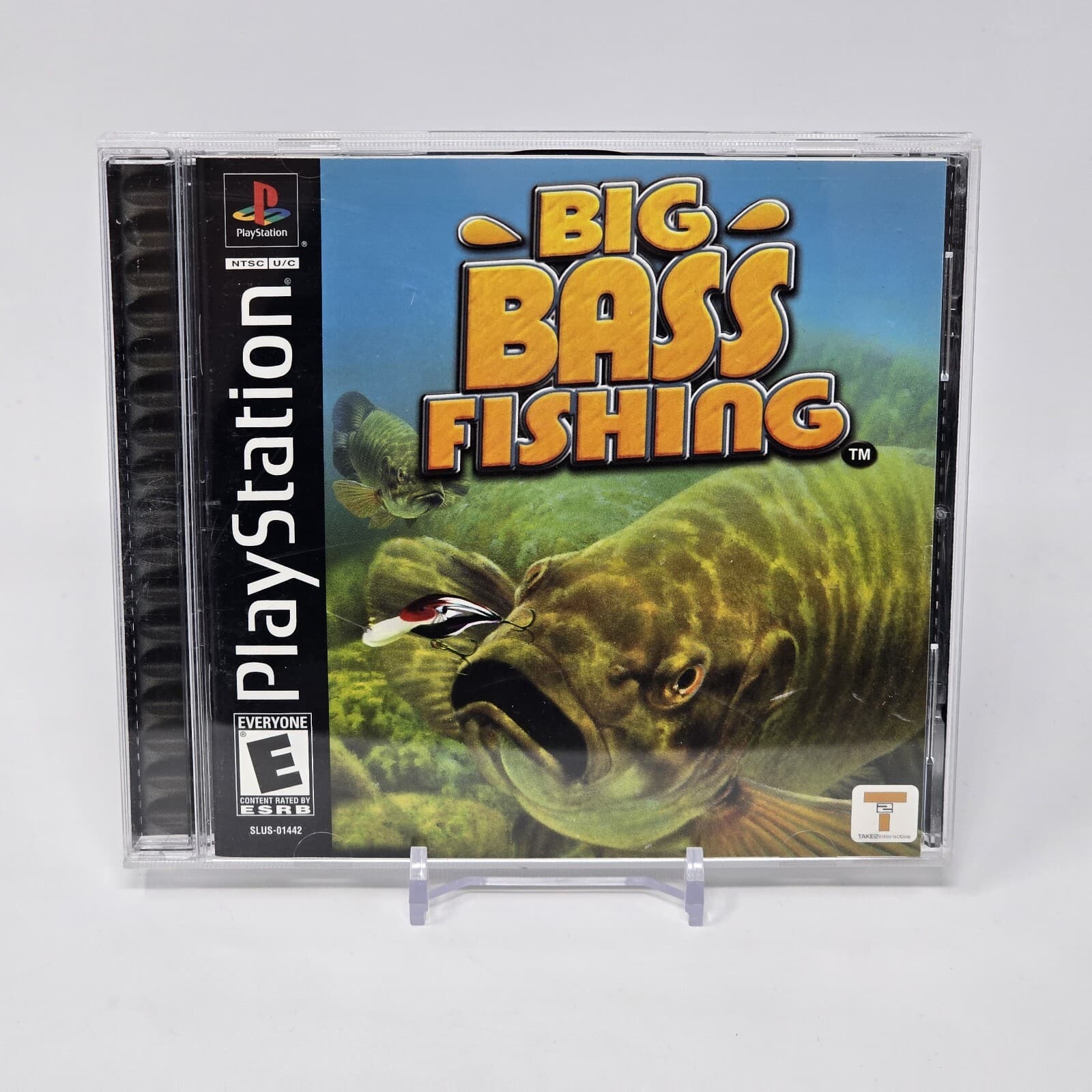 Big Bass Fishing (PlayStation 1 PS1) CIB COMPLETE & TESTED