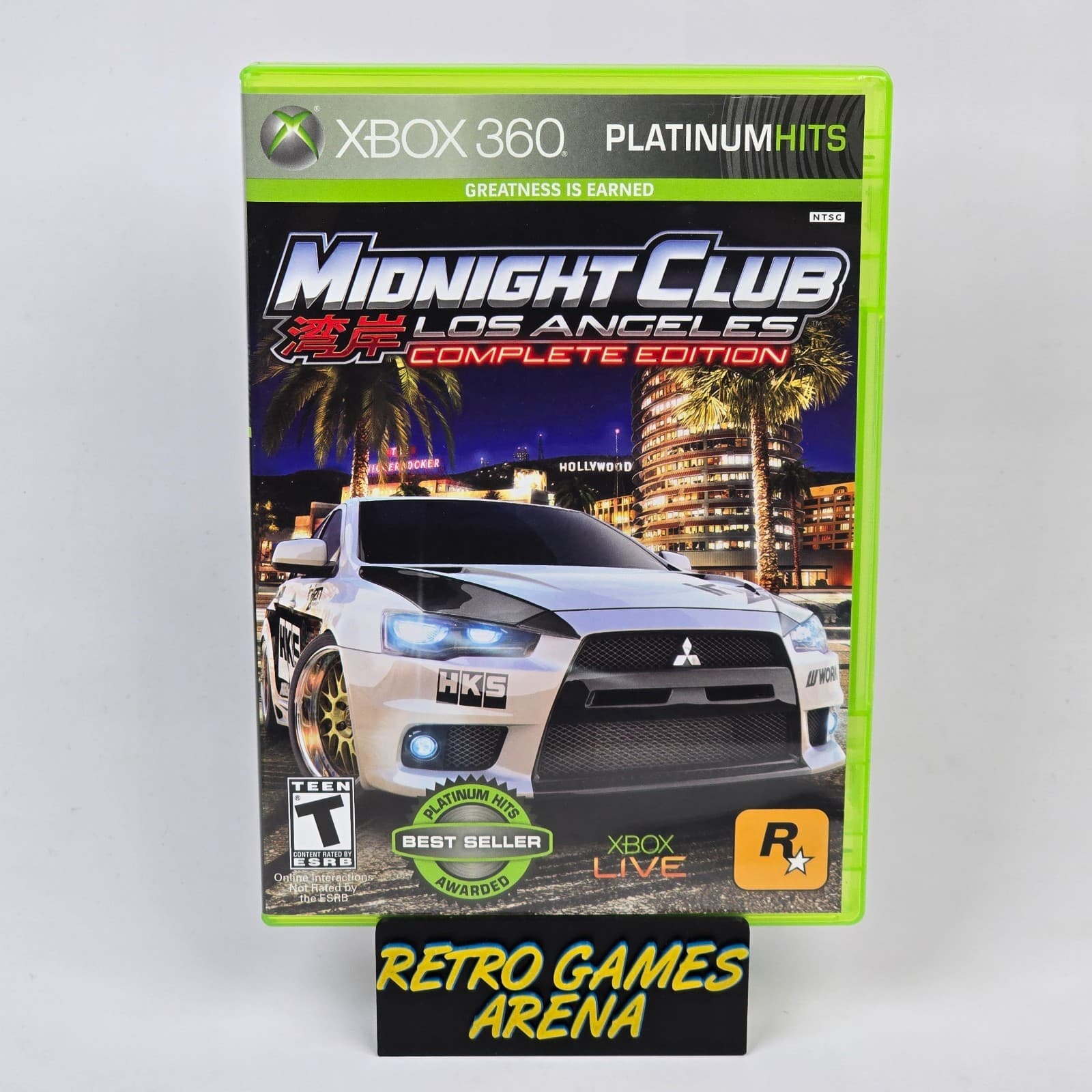 Midnight Club: Los Angeles - Complete Edition (Xbox 360) Platinum Case & Disc