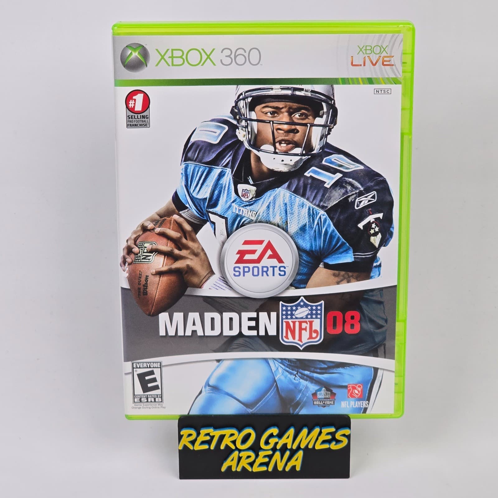 Madden NFL 08 (Xbox 360) Case & Disc