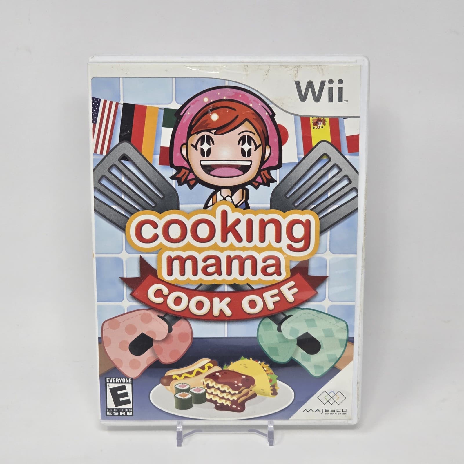 Cooking Mama: Cook Off (Nintendo Wii) Case & Disc TESTED