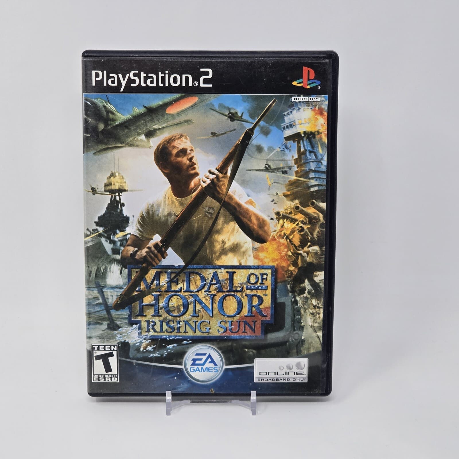 Medal of Honor: Rising Sun (PlayStation 2 PS2) Black Label CIB COMPLETE & TESTED