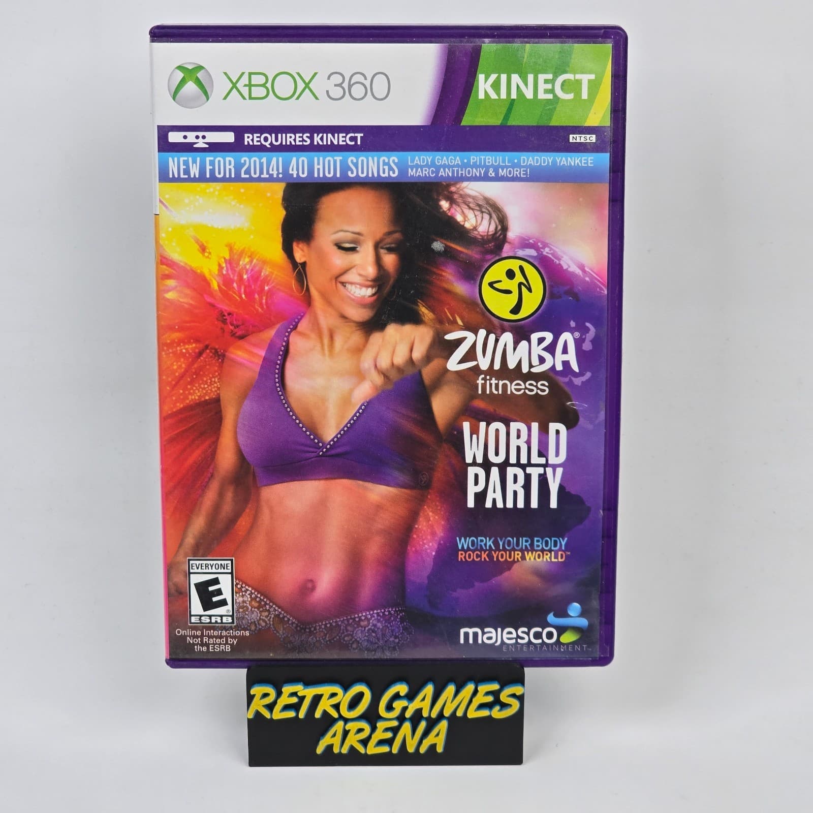 Zumba Fitness: World Party (Xbox 360) CIB COMPLETE