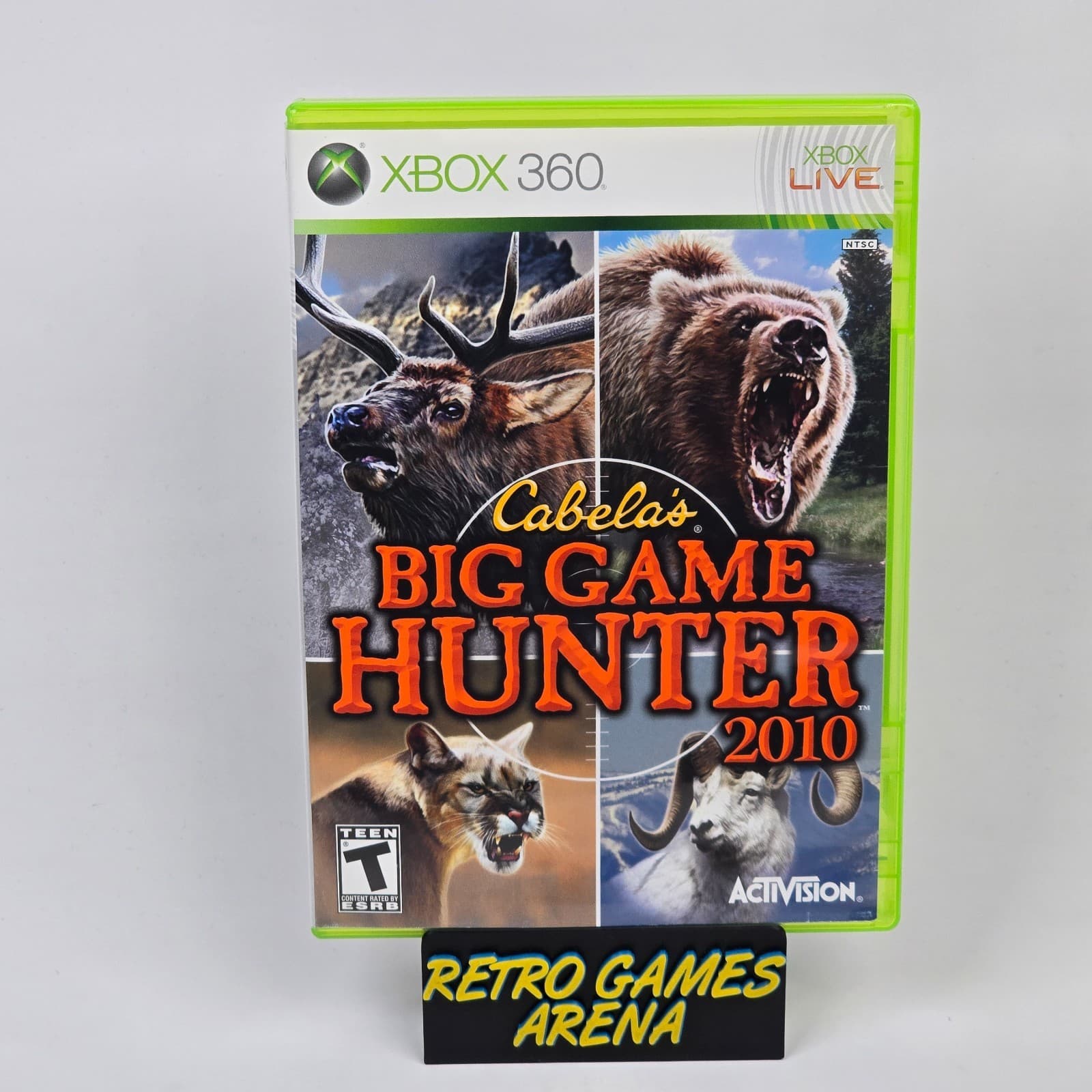 Cabela's Big Game Hunter 2010 (Xbox 360) CIB COMPLETE