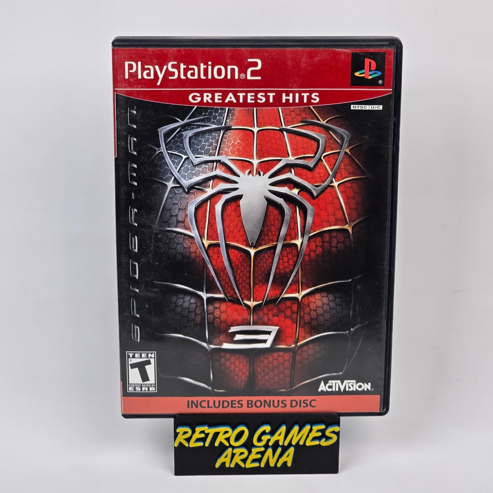 Spider-Man 3 (PlayStation 2 PS2) Greatest Hits CIB COMPLETE with Bonus Disc