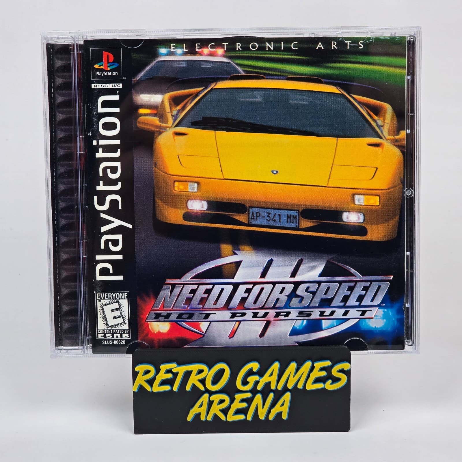 Need for Speed III 3: Hot Pursuit (PlayStation 1 PS1) Black Label CIB & TESTED
