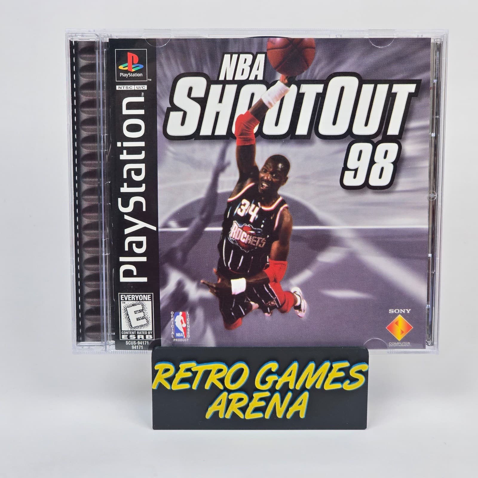 NBA ShootOut 98 (PlayStation 1 PS1) CIB COMPLETE