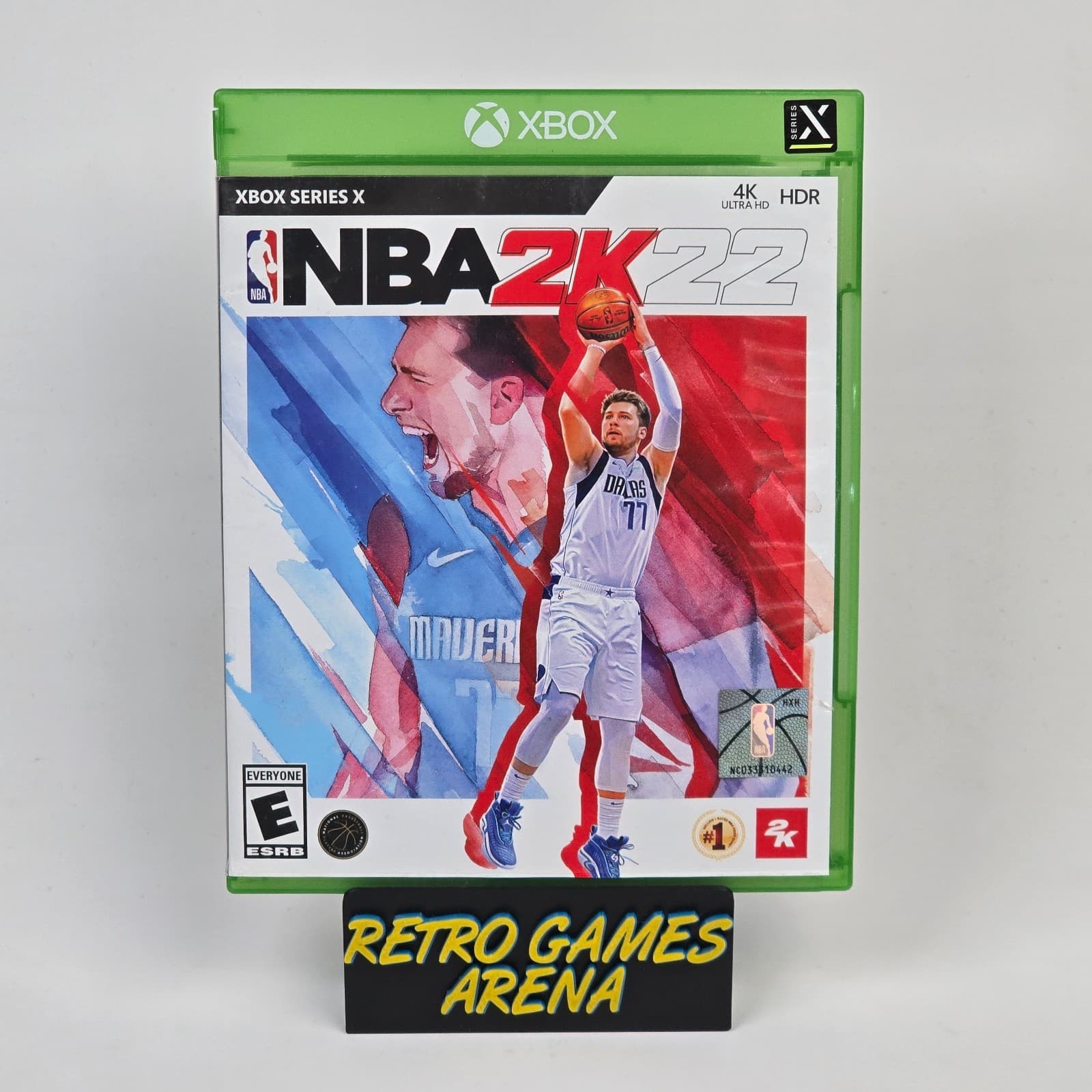 NBA 2K22 (Xbox Series X) Case and Disc