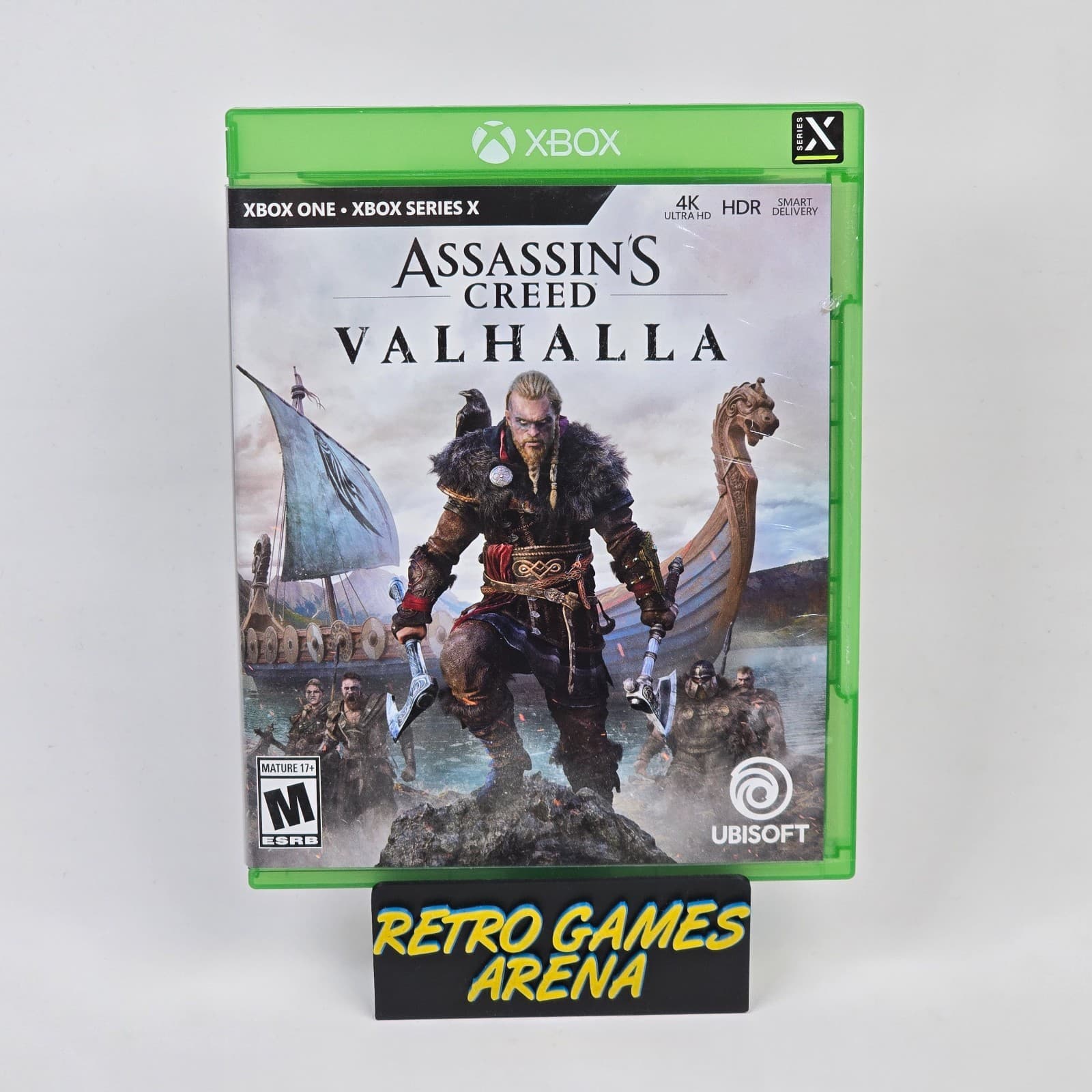 Assassin's Creed: Valhalla (Xbox Series X) Case and Disc
