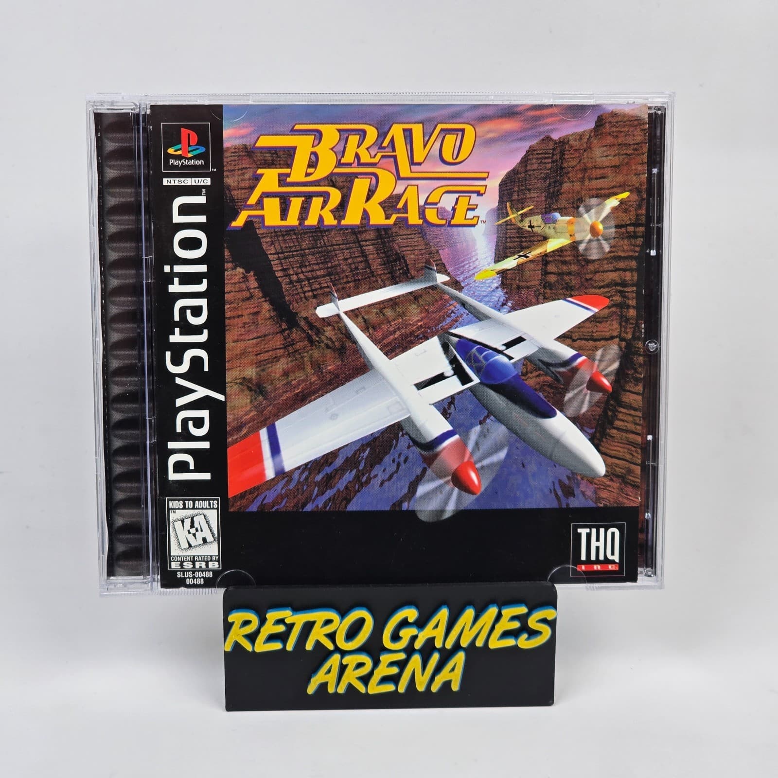 Bravo Air Race (PlayStation 1 PS1) CIB COMPLETE & TESTED