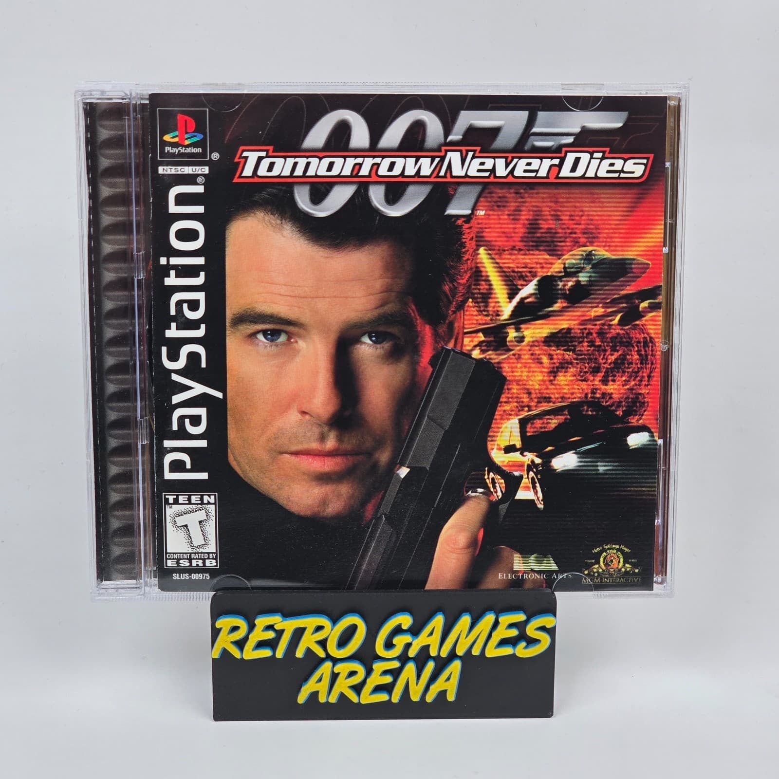 Tomorrow Never Dies -007 James Bond (PlayStation 1 PS1) Black Label CIB COMPLETE