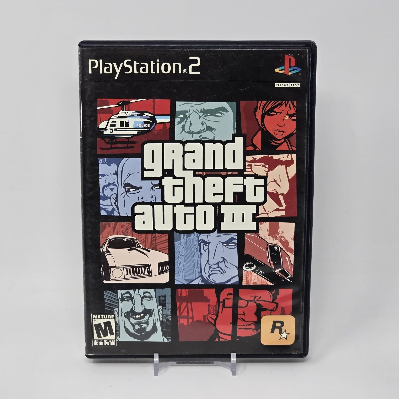 Grand Theft Auto III GTA 3 (PlayStation 2 PS2) Black Label CIB COMPLETE & TESTED