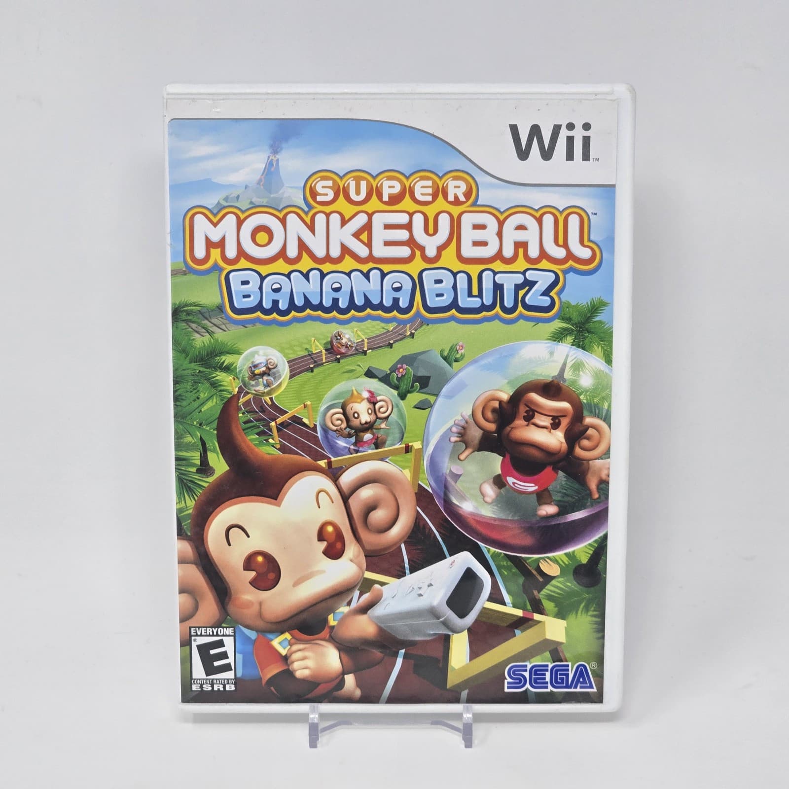 Super Monkey Ball: Banana Blitz (Nintendo Wii) CIB COMPLETE & TESTED