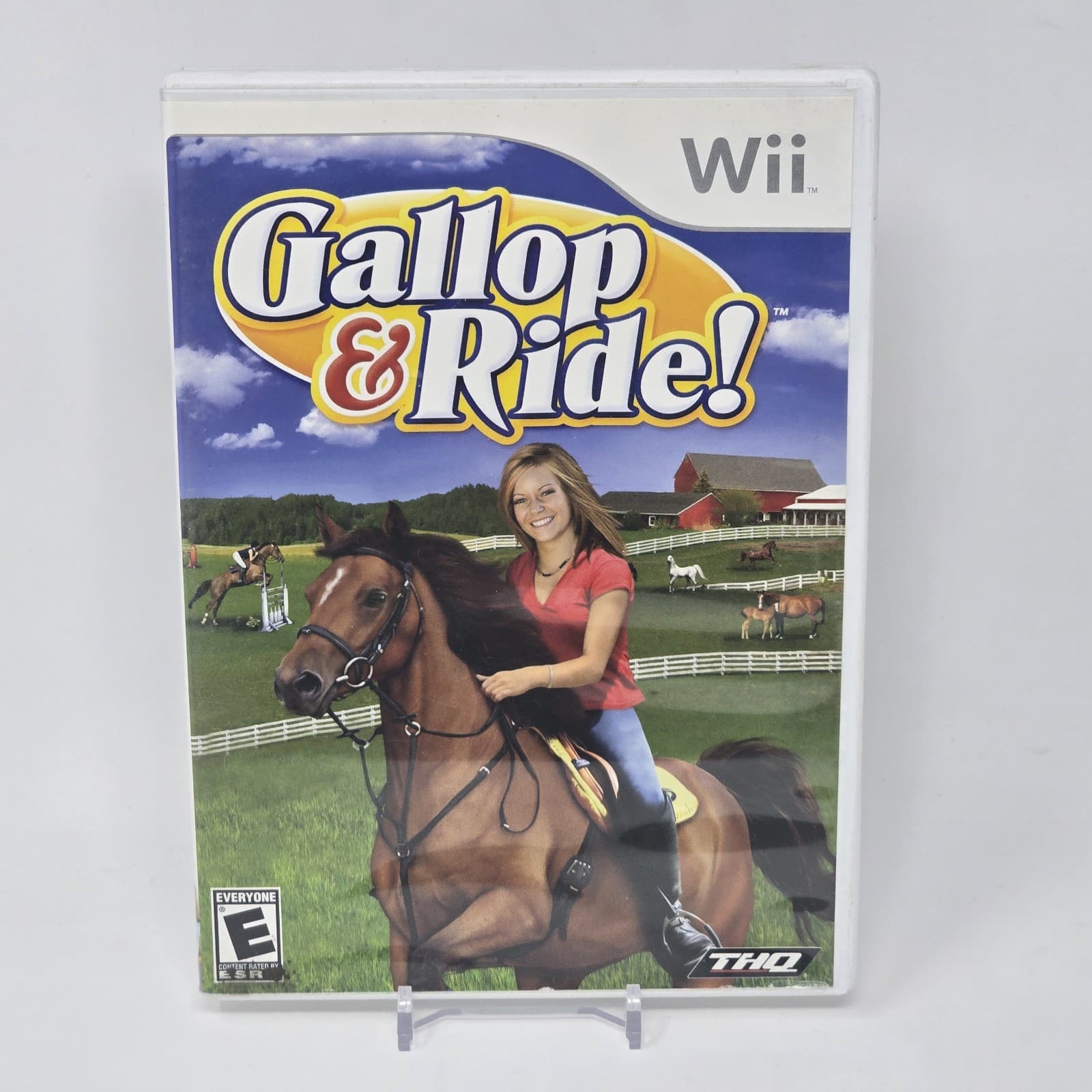 Gallop & Ride (Nintendo Wii) CIB COMPLETE & TESTED