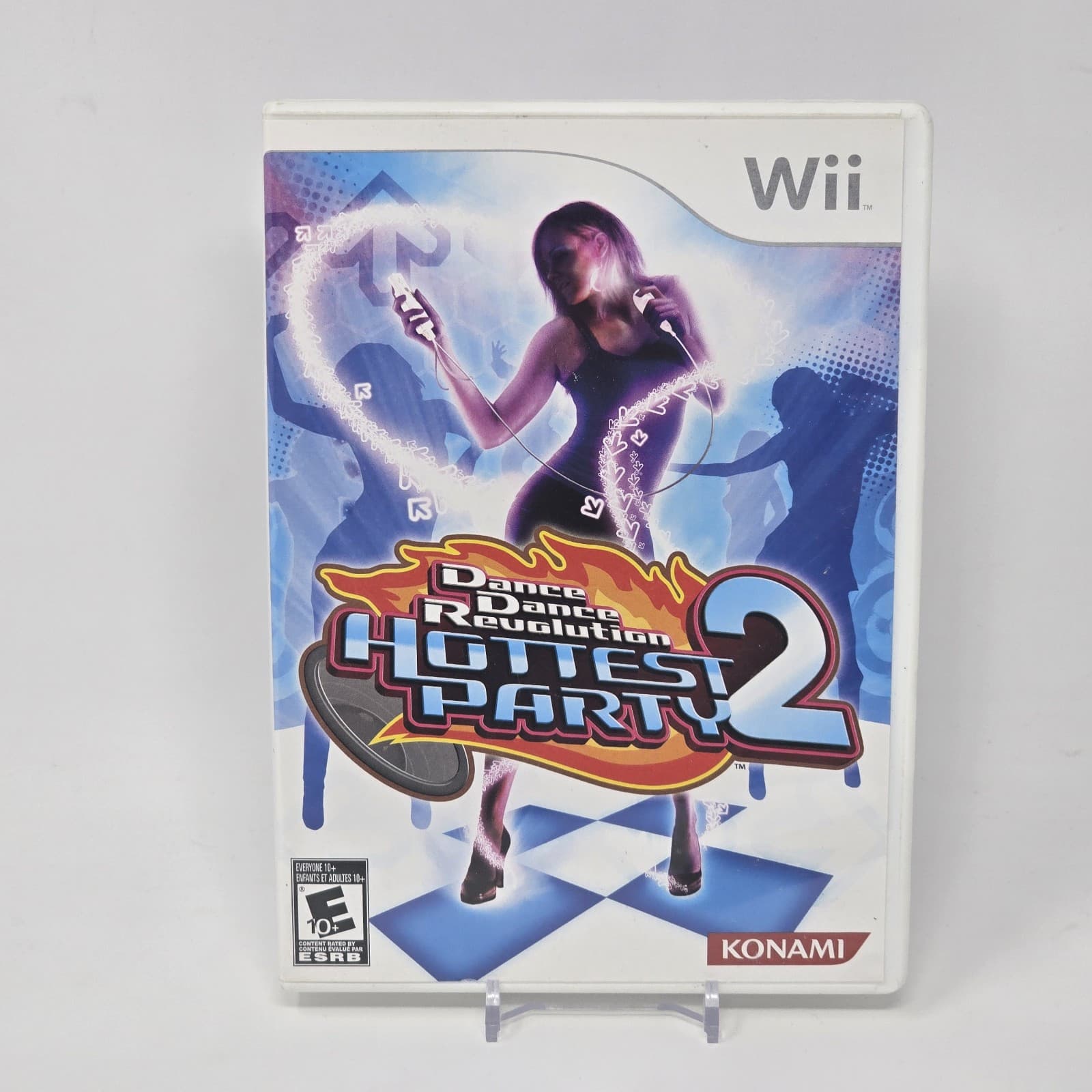 Dance Dance Revolution: Hottest Party 2 (Nintendo Wii) CIB COMPLETE & TESTED