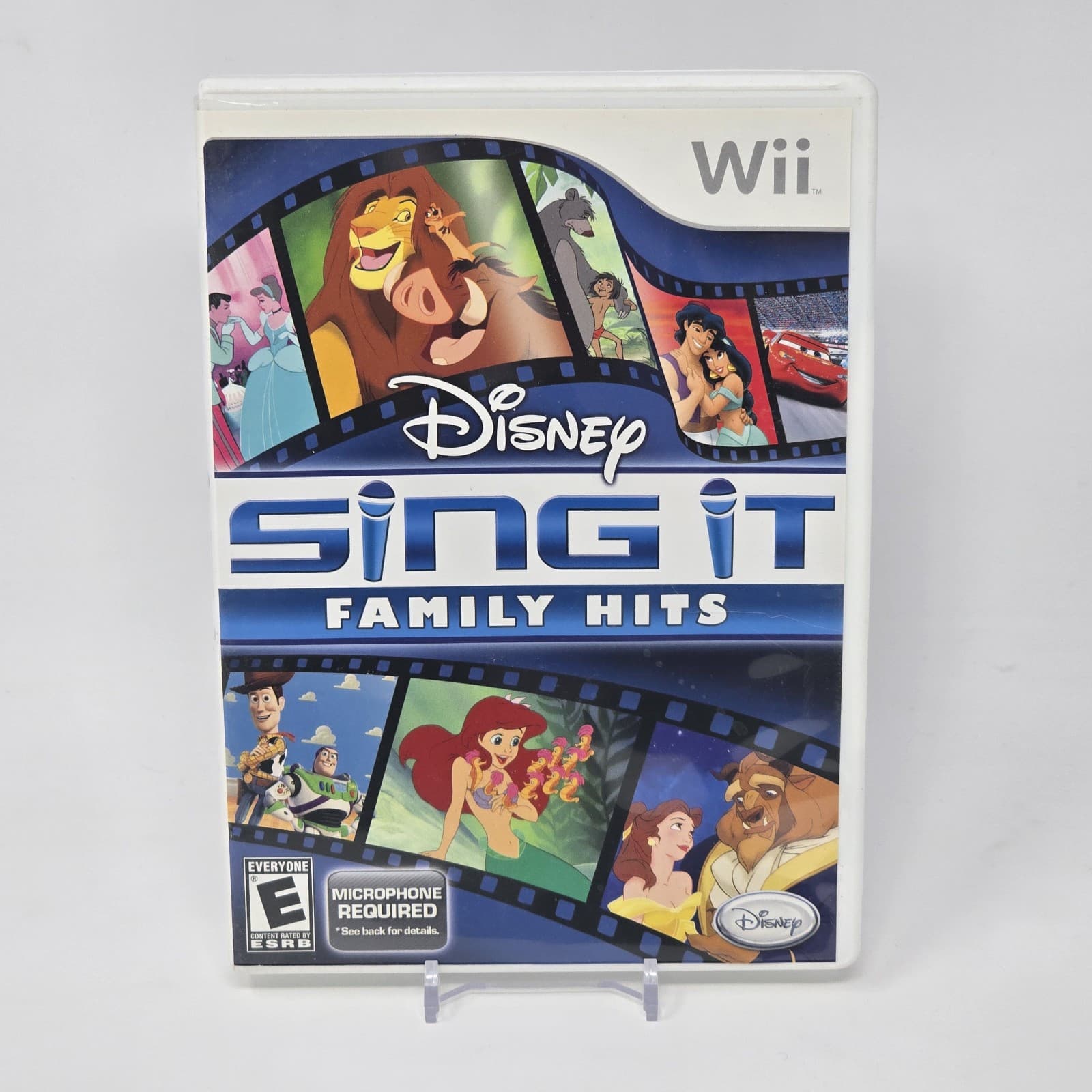 Sing It: Family Hits Disney (Nintendo Wii) CIB COMPLETE & TESTED