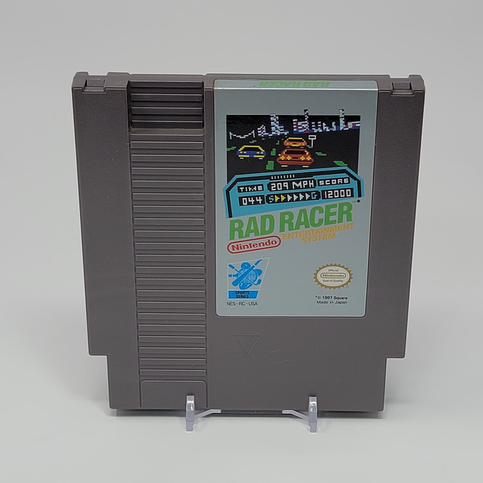Rad Racer (Nintendo NES) CLEANED & TESTED