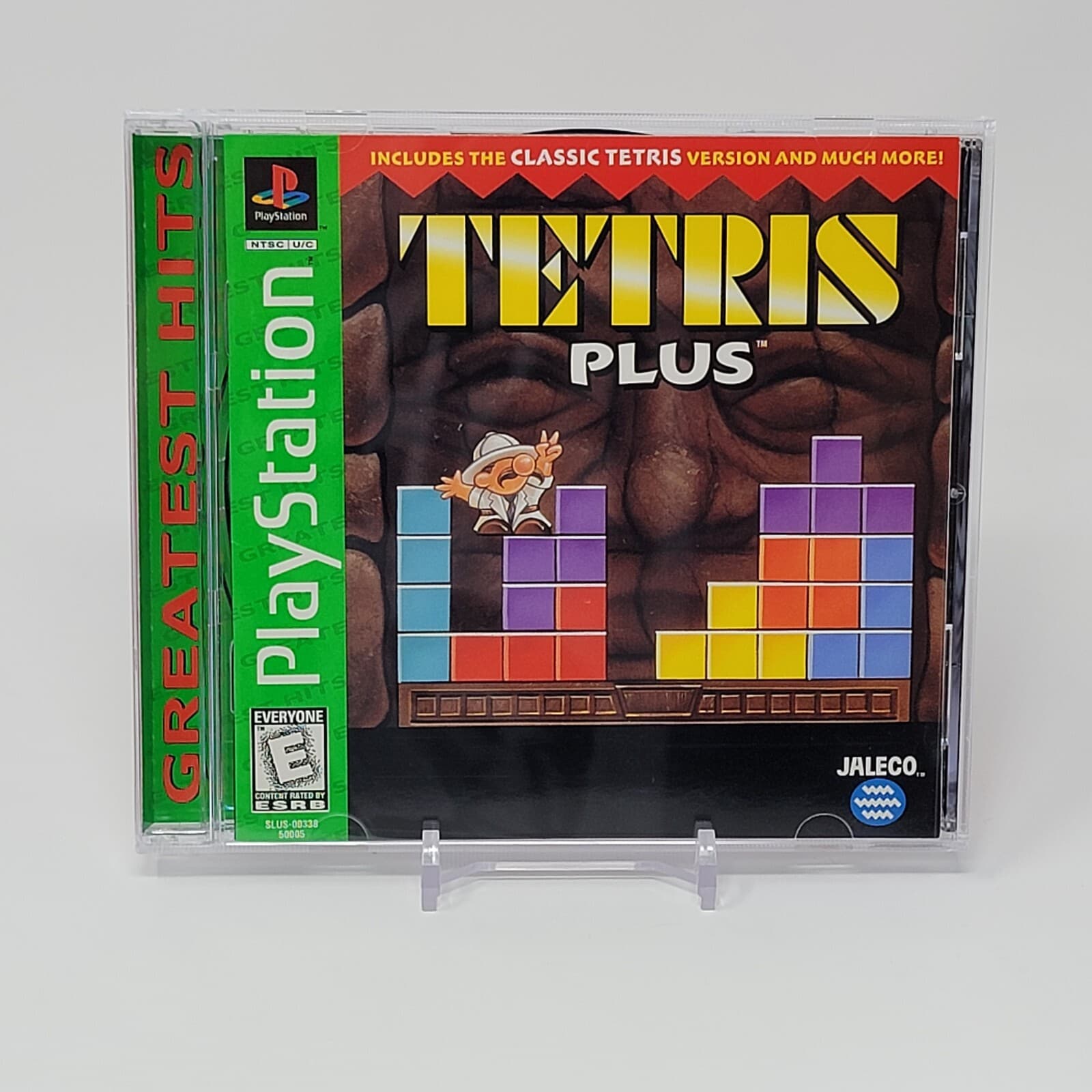 Tetris Plus (PlayStation 1 PS1) Greatest Hits CIB COMPLETE & TESTED