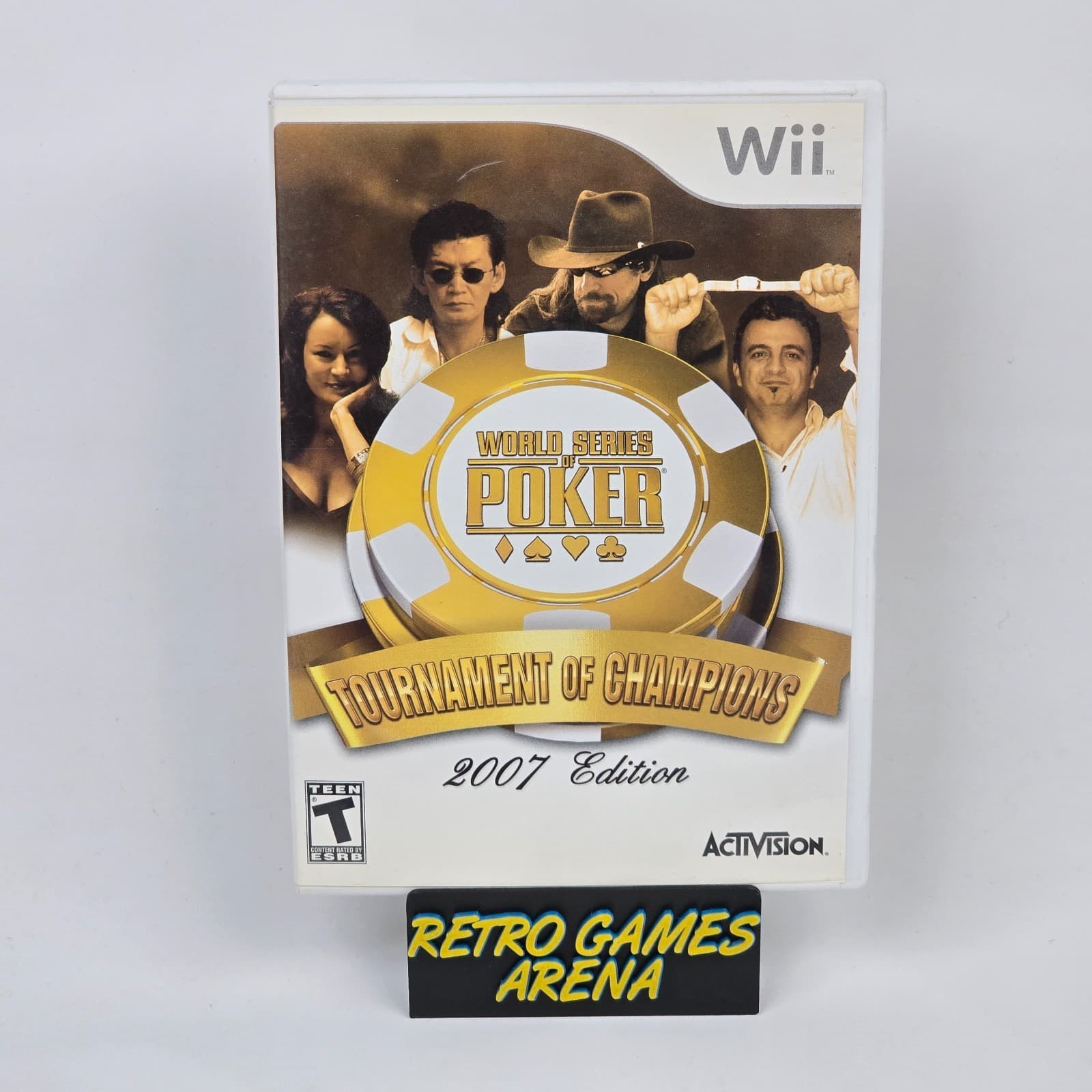World Series of Poker: Tournament 2007 (Nintendo Wii) CIB COMPLETE & TESTED