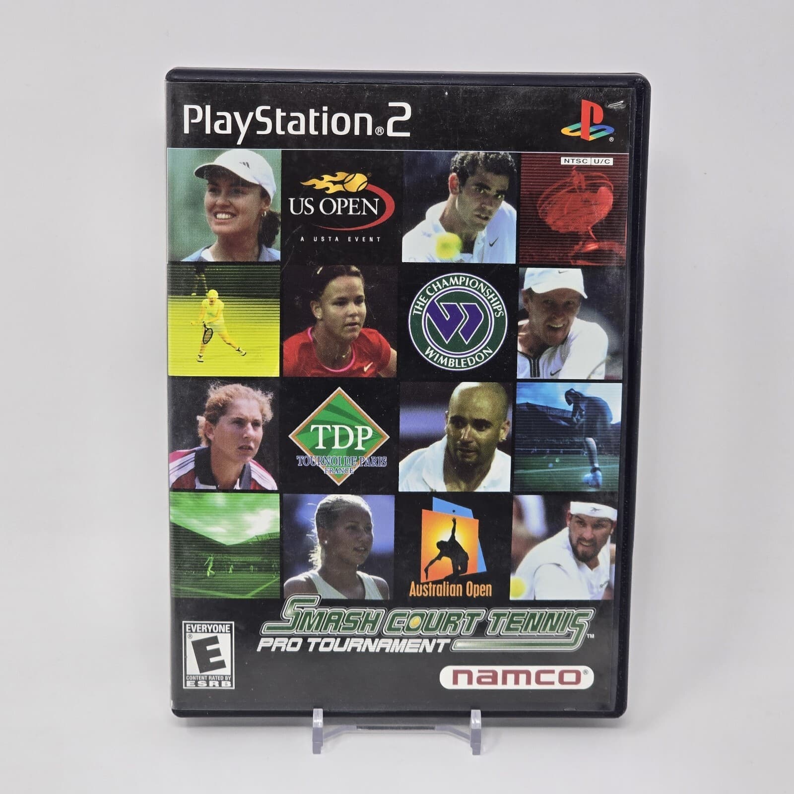 Smash Court Tennis Pro Tournament (PlayStation 2 PS2) CIB COMPLETE & TESTED
