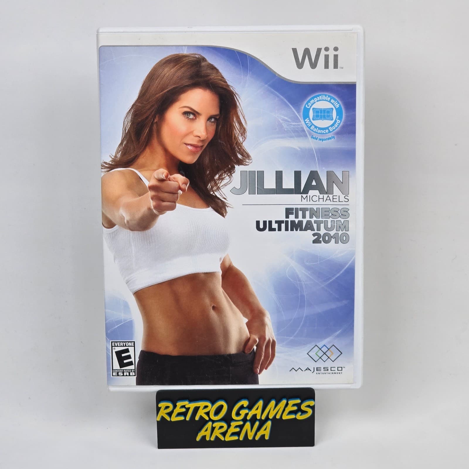 Jillian Michaels: Fitness Ultimatum 2010 (Nintendo Wii) CIB COMPLETE & TESTED