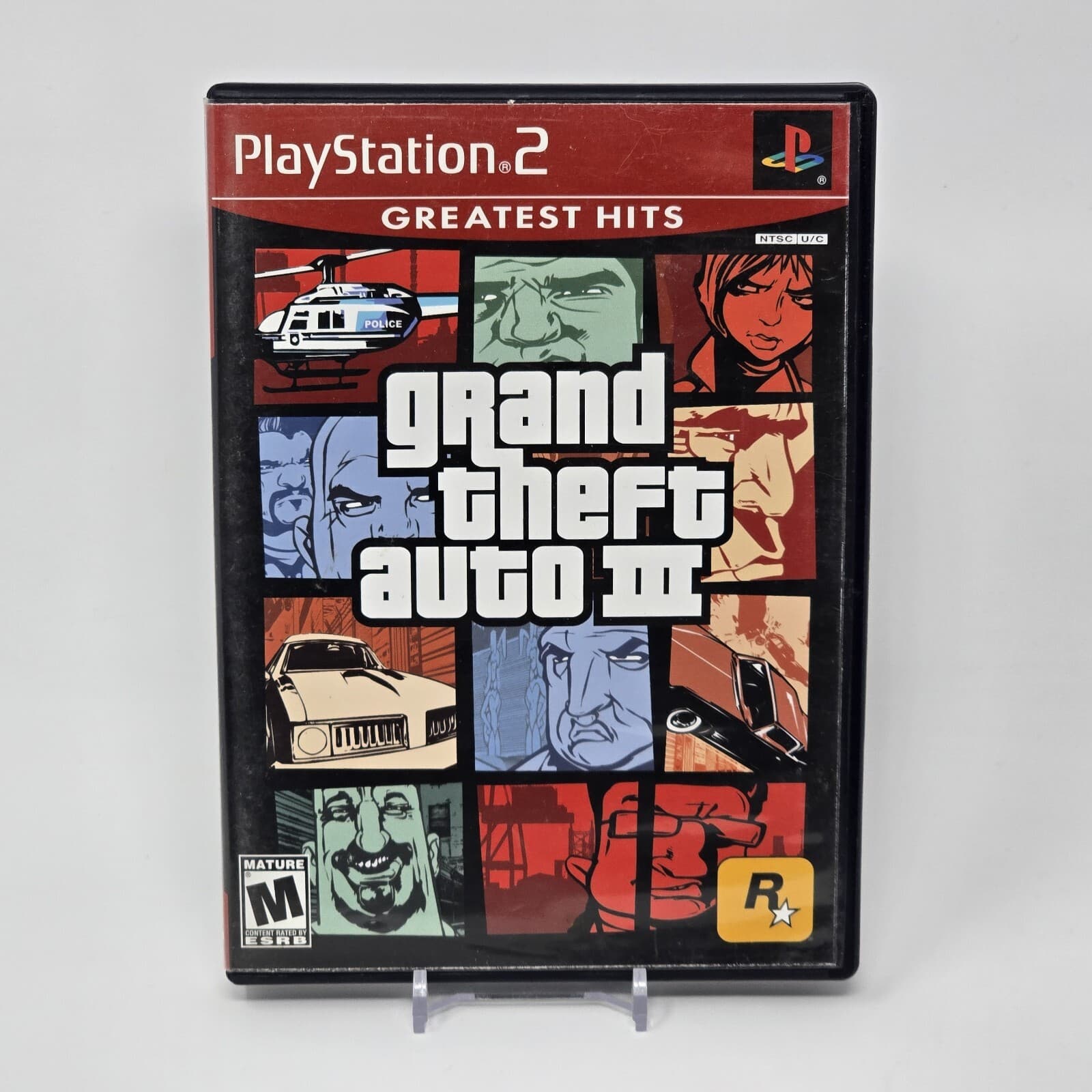 Grand Theft Auto III 3 (PlayStation 2 PS2) Greatest Hits CIB COMPLETE with MAP