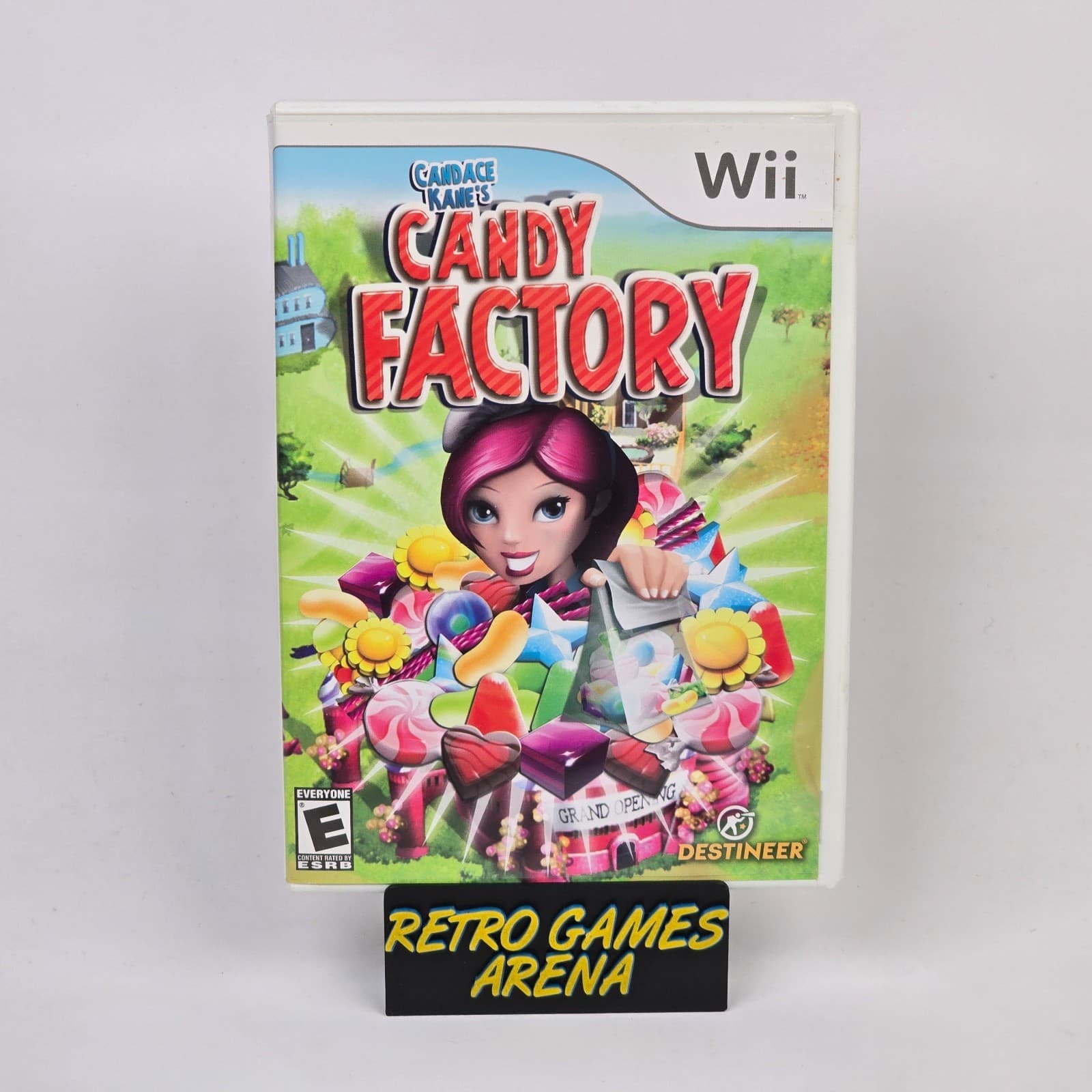 Candace Kane's Candy Factory (Nintendo Wii) CIB COMPLETE & TESTED
