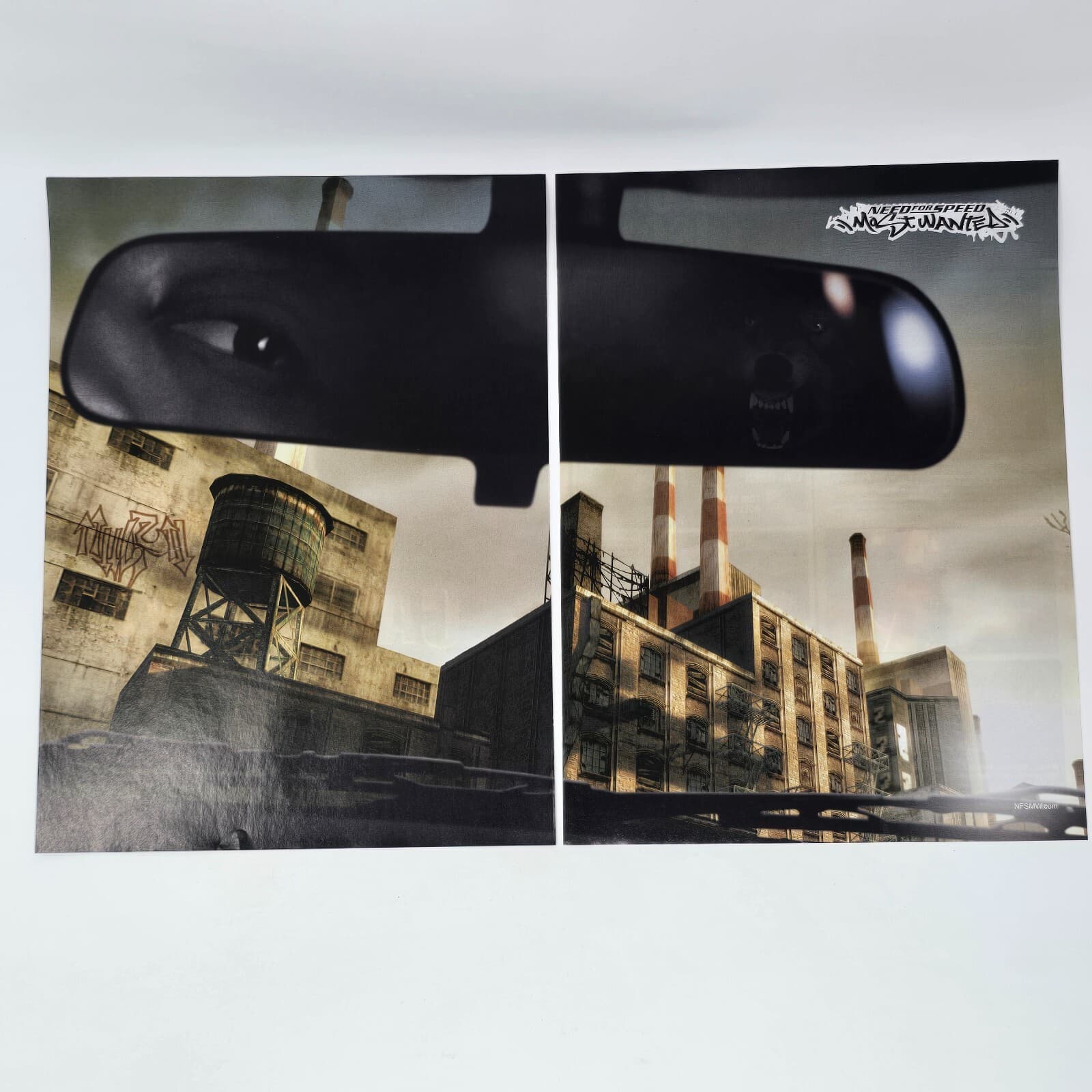 Need For Speed Most Wanted PS2 Xbox 360 GameCube Wolf Print Ad/Poster Promo Art