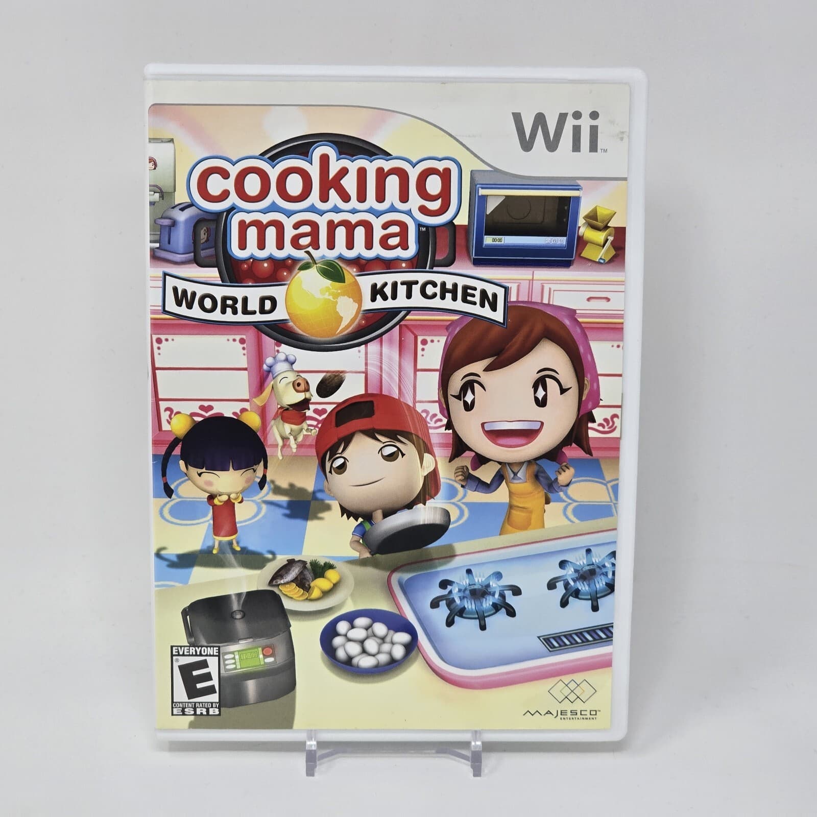 Cooking Mama: World Kitchen (Nintendo Wii) CIB COMPLETE & TESTED