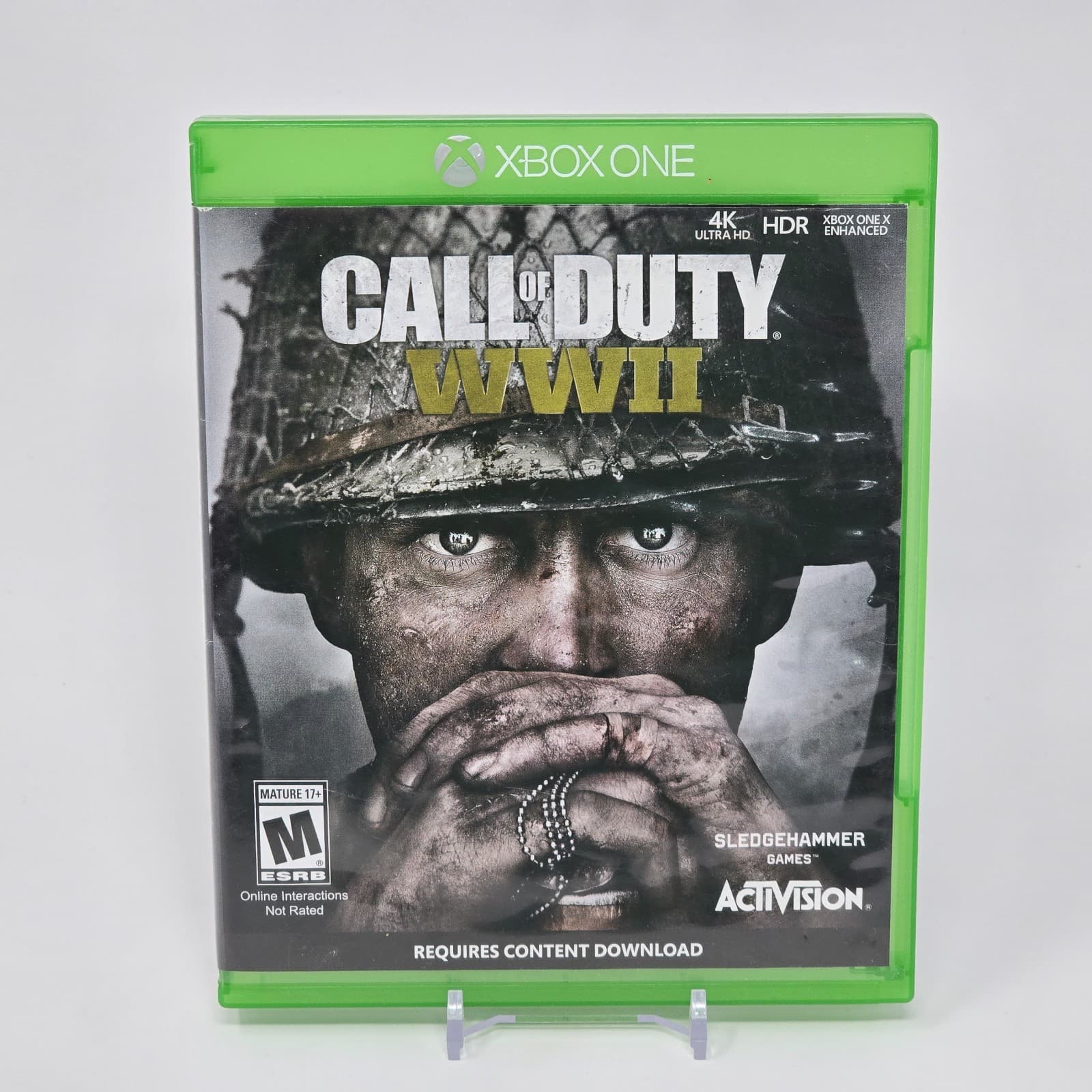 Call of Duty: WWII (Xbox One) Case & Disc TESTED