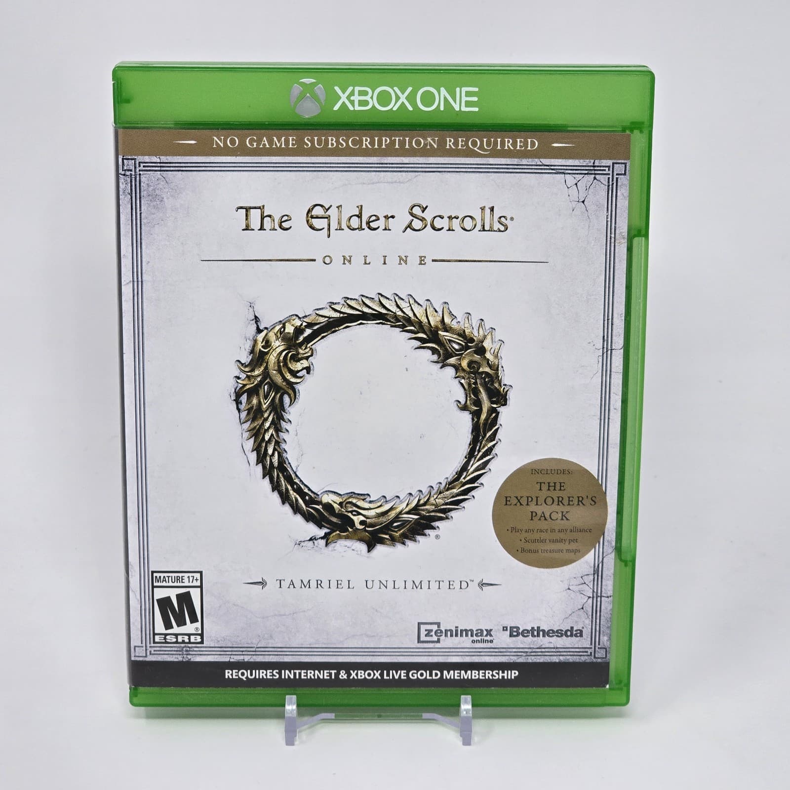 The Elder Scrolls Online: Tamriel Unlimited (Xbox One) CIB COMPLETE & TESTED