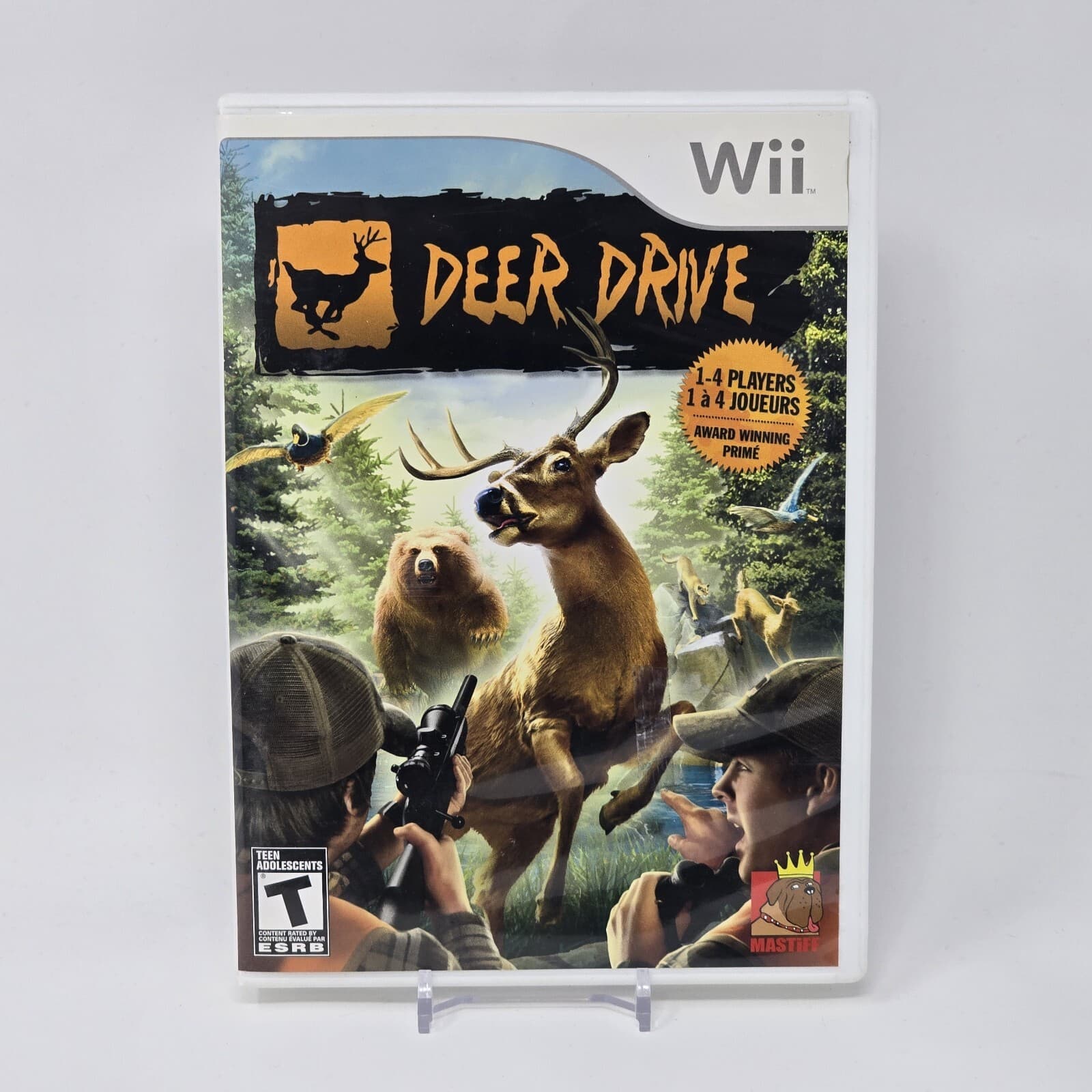 Deer Drive (Nintendo Wii) Case & Disc TESTED