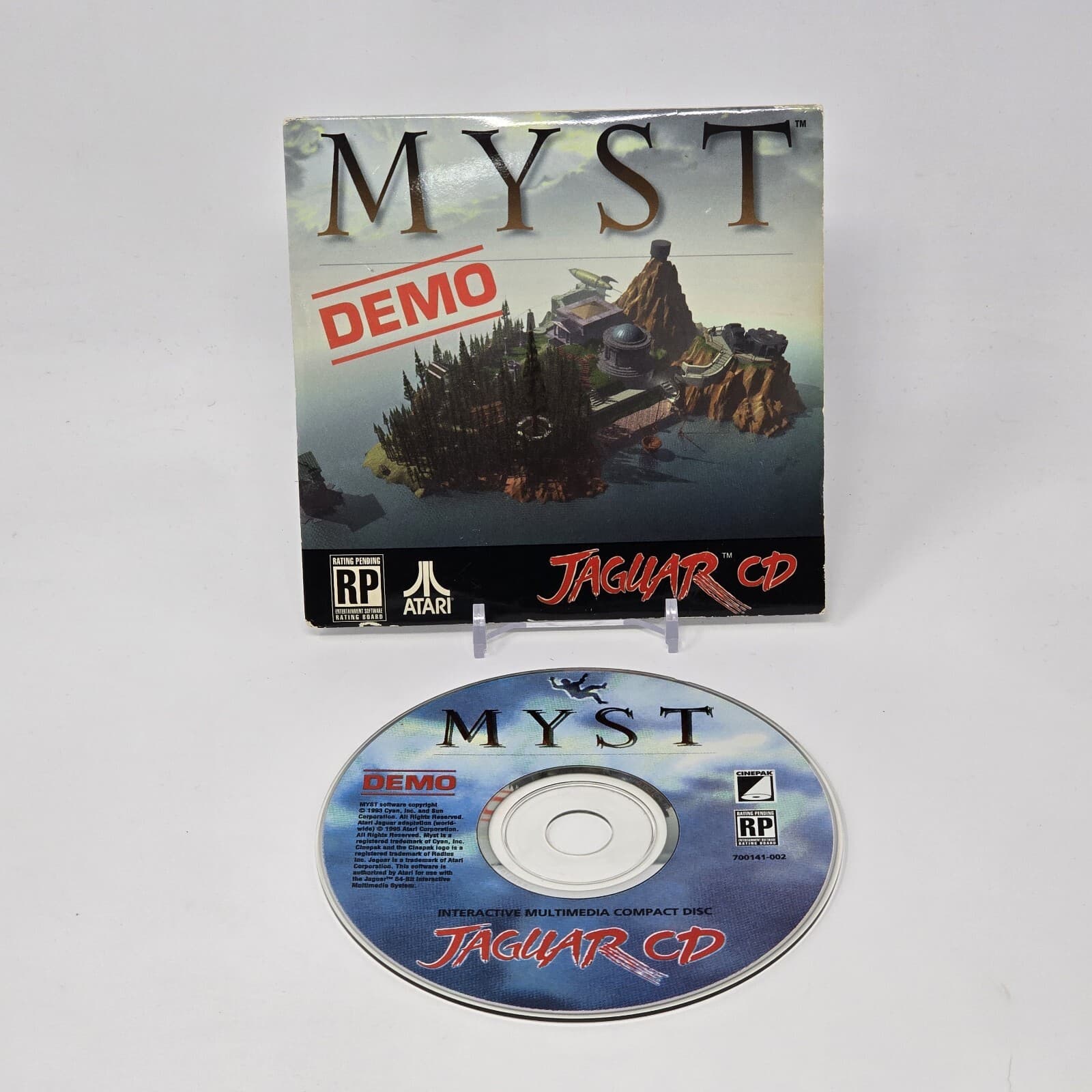 Myst Demo (Atari Jaguar CD) Disc & Sleeve TESTED