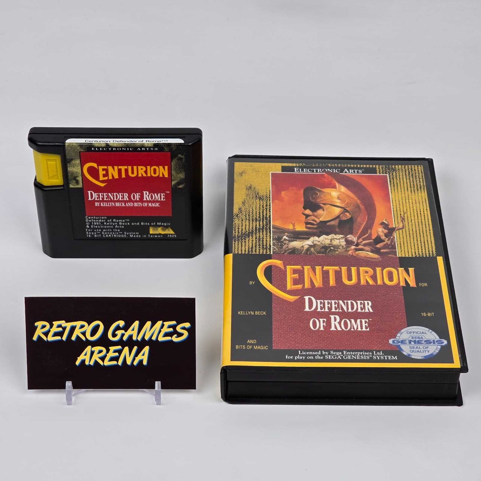 Centurion: Defender of Rome (Sega Genesis) Case & Cartridge
