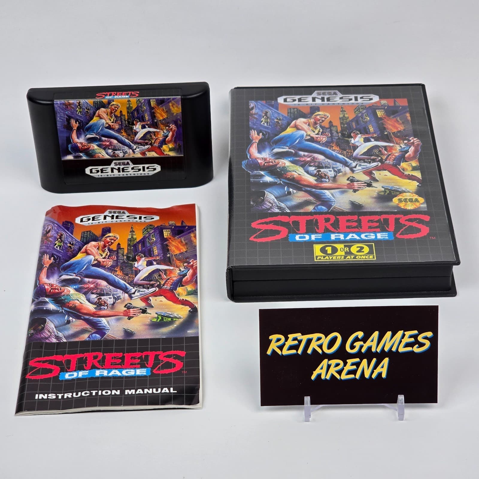 Streets of Rage (Sega Genesis) CIB COMPLETE