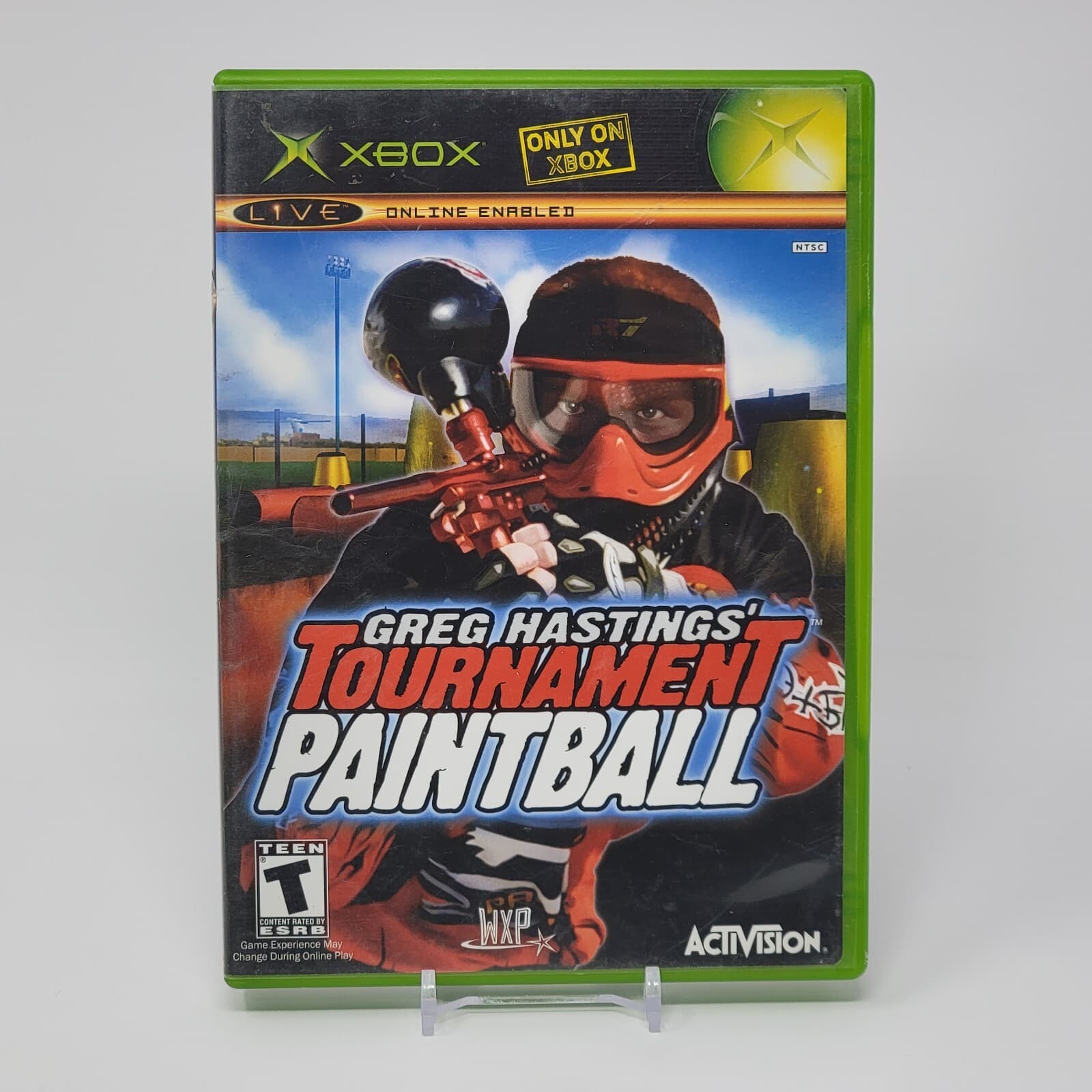 Greg Hastings Tournament Paintball (Original Xbox) Black Label CIB & TESTED