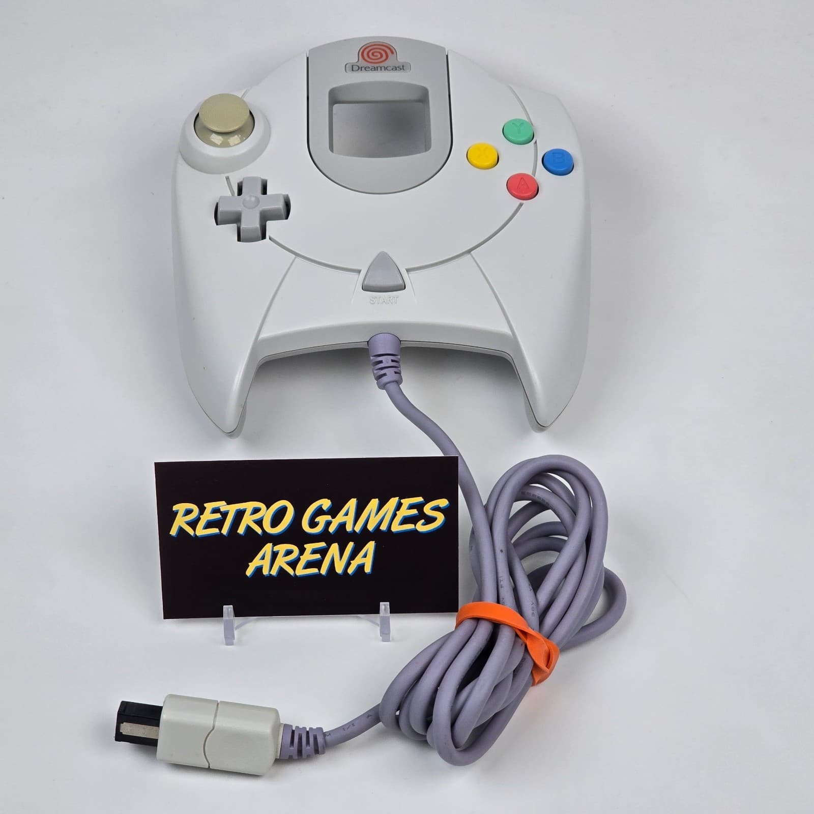 Sega Dreamcast OEM Official White Controller (HKT-7700) CLEANED & TESTED