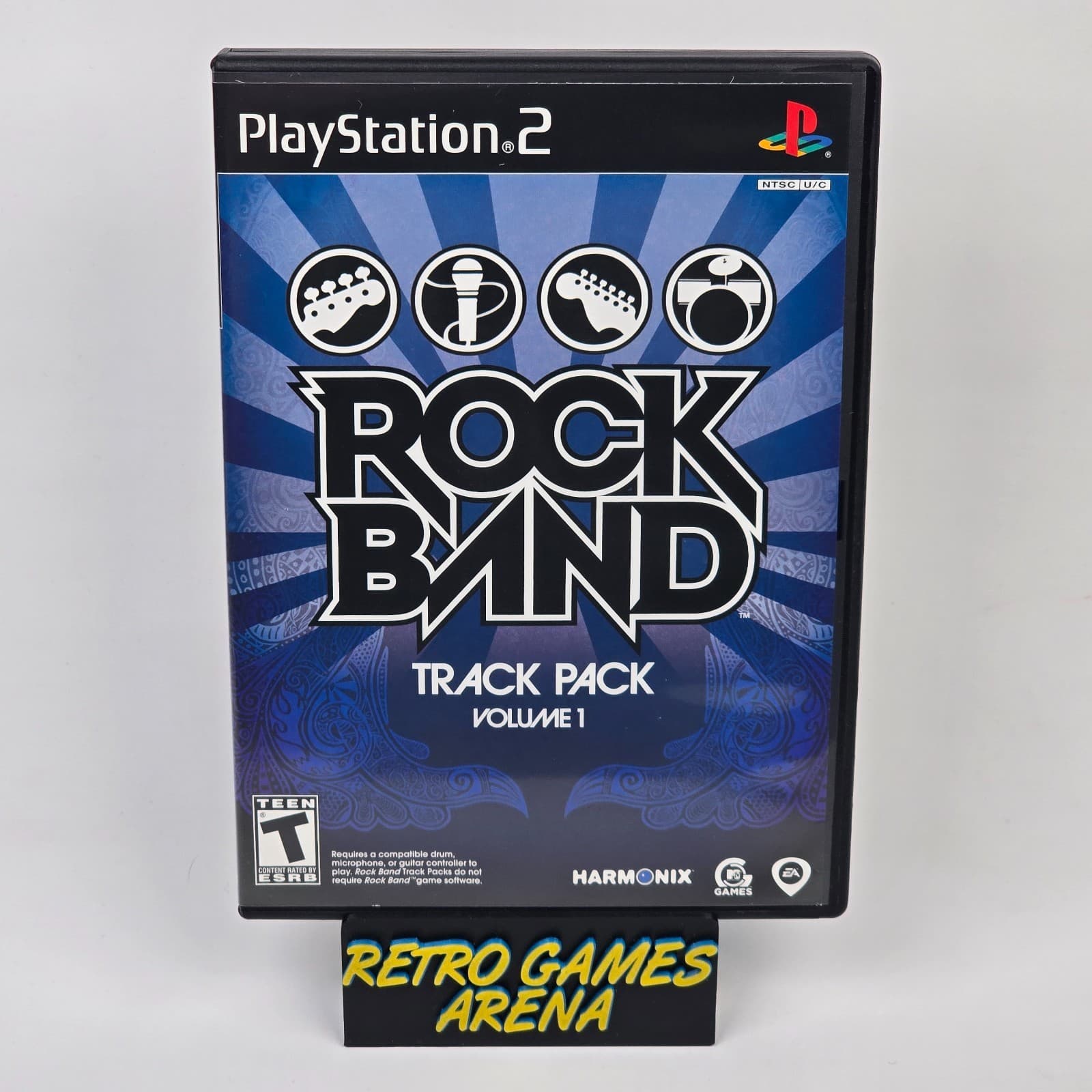 Rock Band Track Pack: Volume 1 (PlayStation 2 PS2) CIB COMPLETE